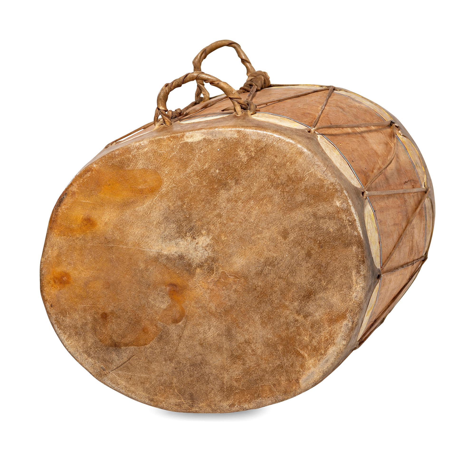 Taos Painted Drum