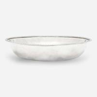 A silver washstand basin Anthony Rasch & Co. (active 1817-1819), Philadelphia, PA, circa 1820