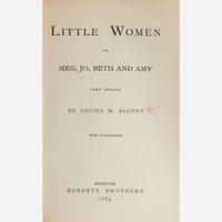 [Literature] Alcott, Louisa M. Little Women or, Meg, Jo, Beth and Amy