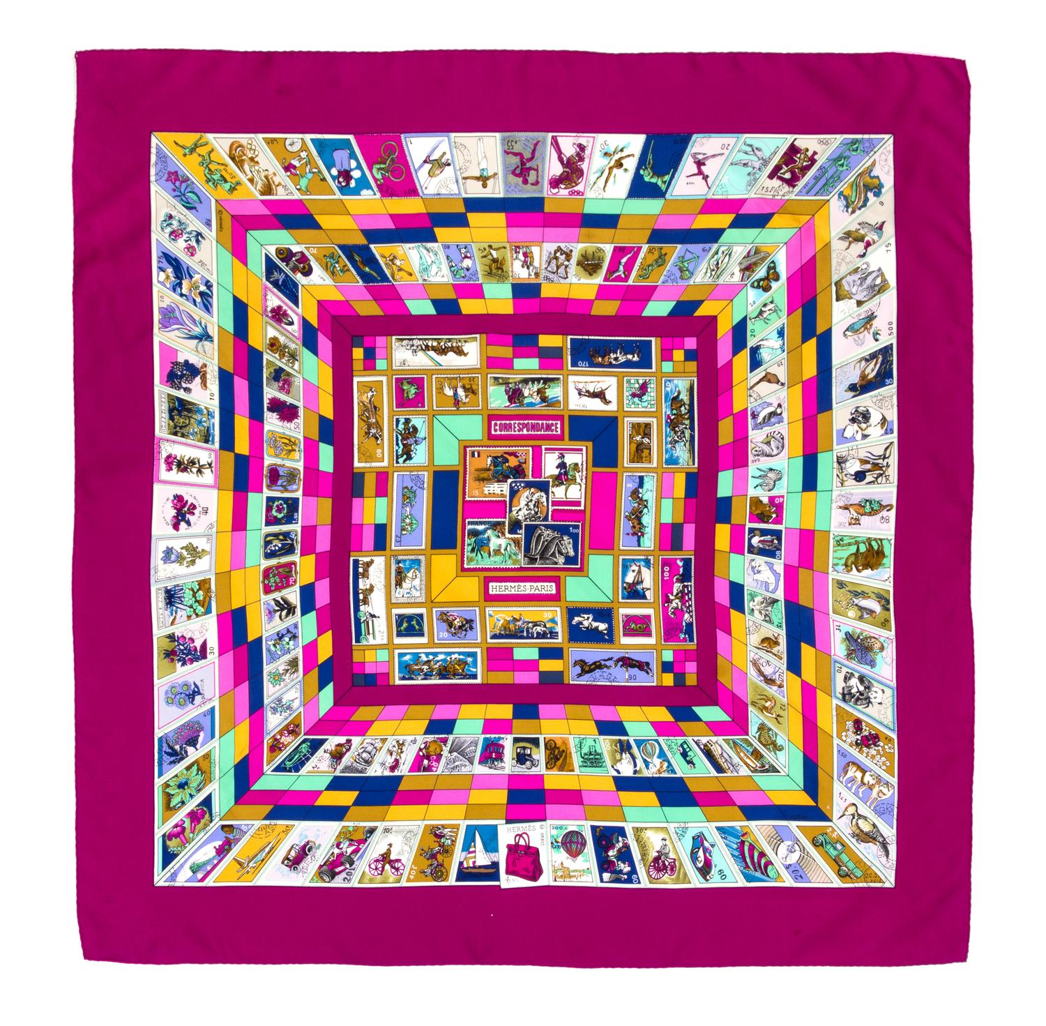 An Hermès 90cm Silk Scarf, 36" x 36".