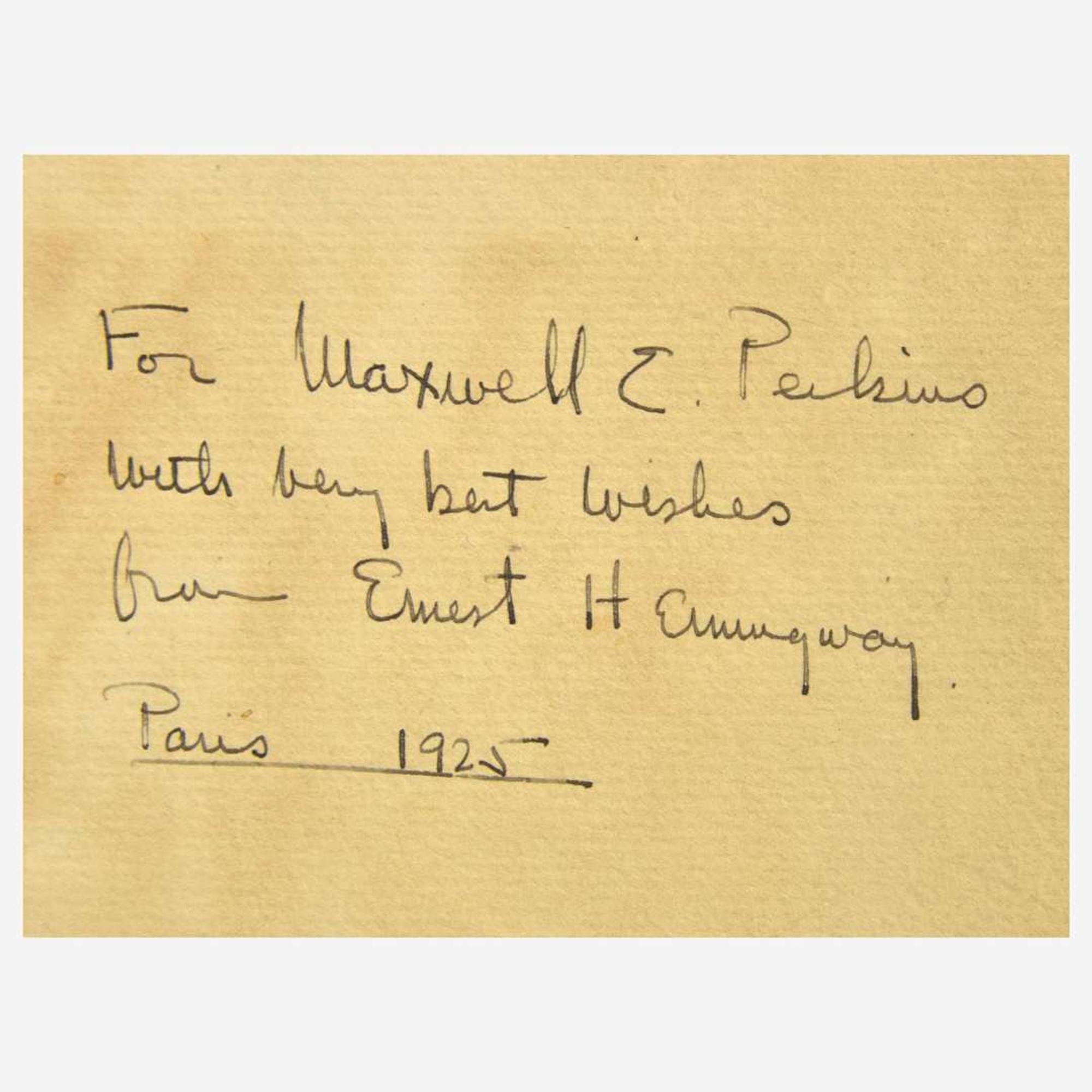 [Literature] Hemingway, Ernest in our time