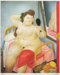 La Toilette, from Botero