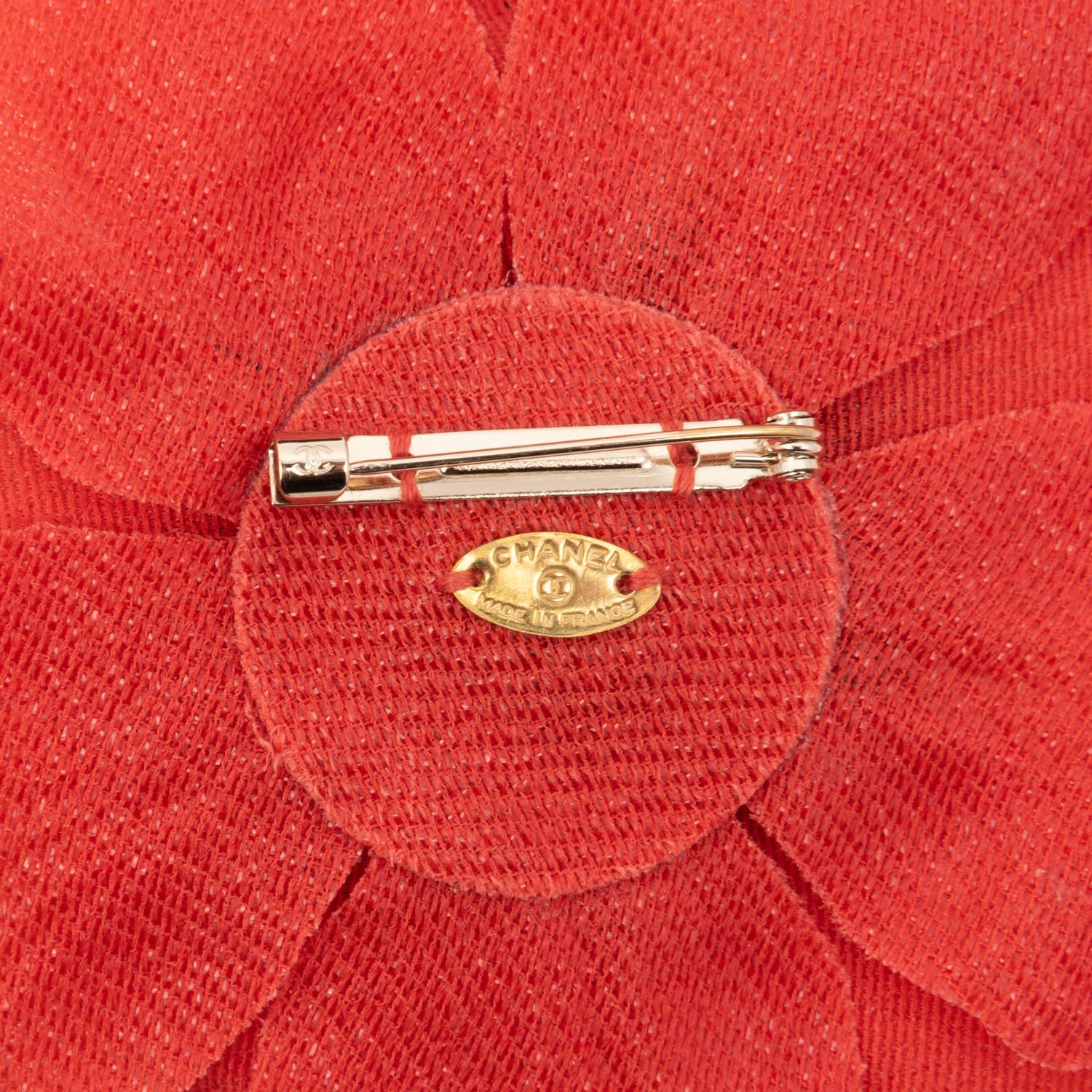 Four Chanel Camellia Pins, 1990-2000s