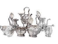 An American Silver Seven-Piece Tea and Coffee Service