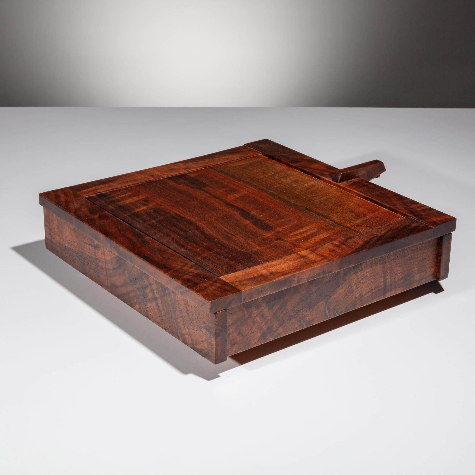 George Nakashima (American, 1905–1990) — Mirror Box, 1986