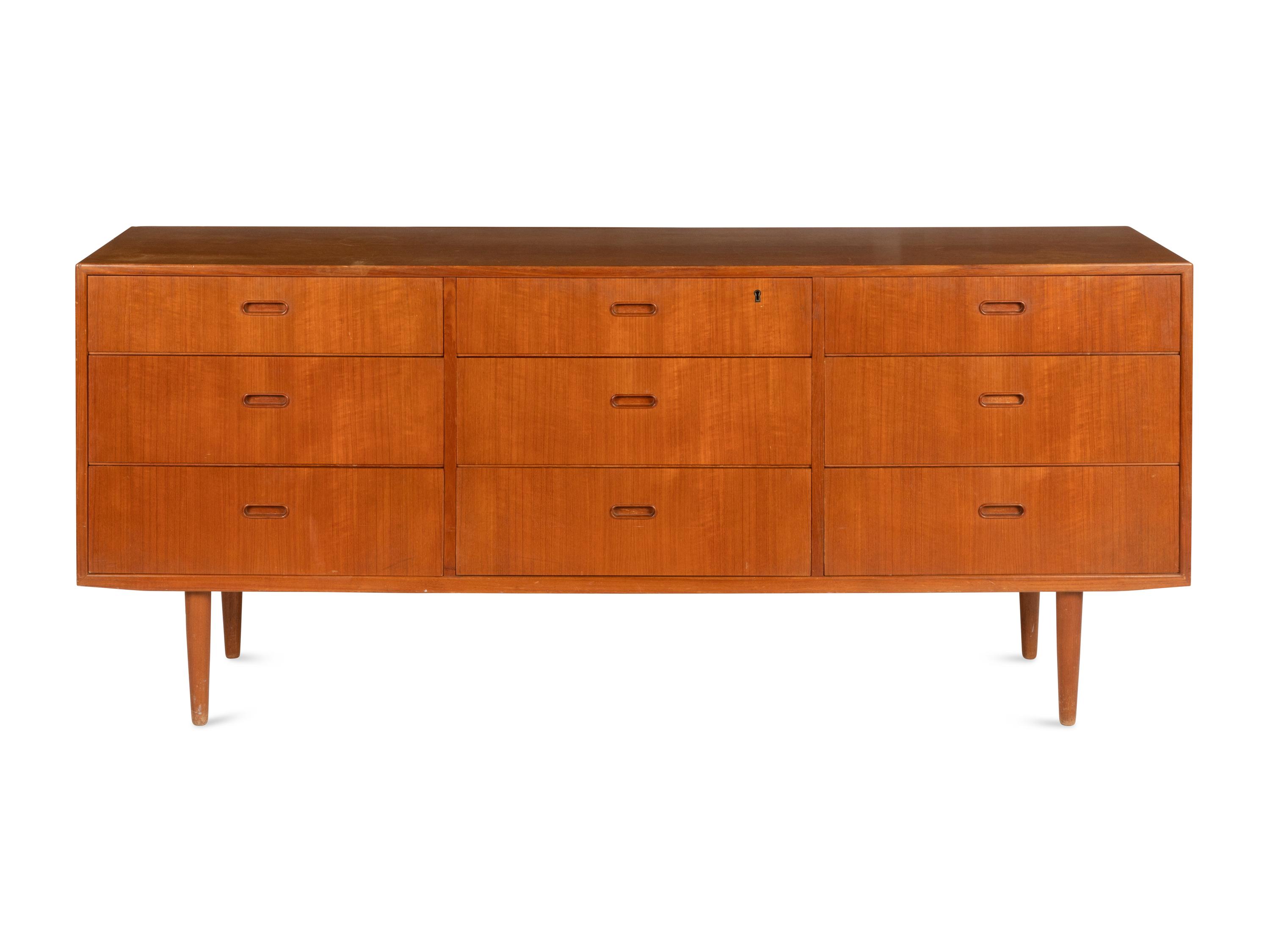 Nine-Drawer Dresser Falster, Denmark