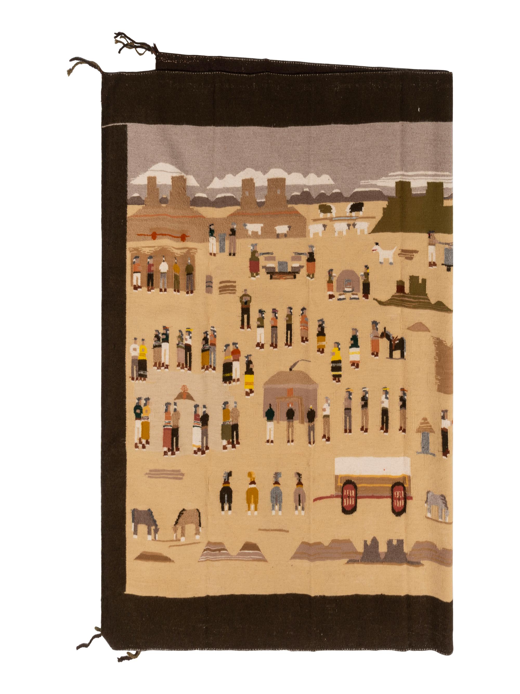 Navajo Pictorial Weaving / Rug