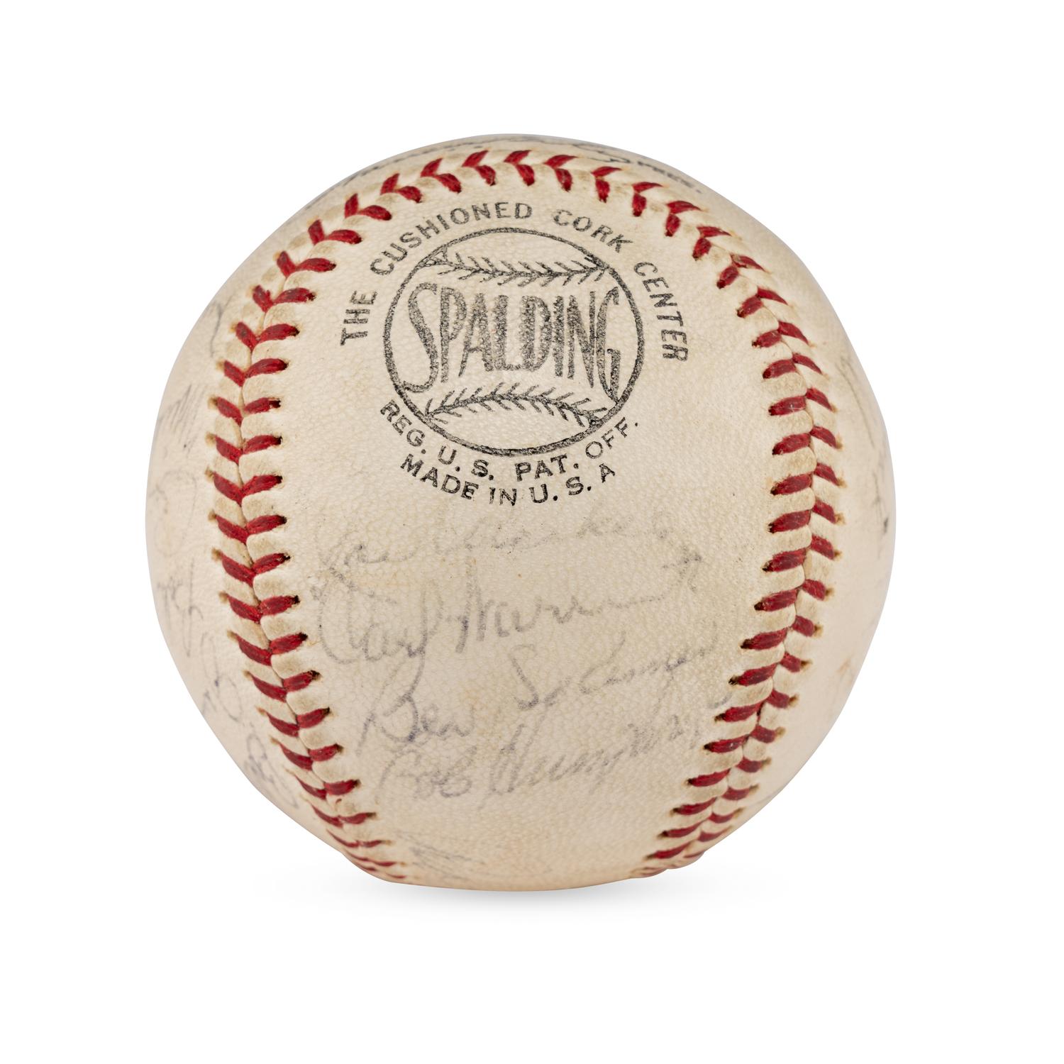 A 1965 St. Louis Cardinals Team Signed Autograph Baseball (Beckett Authentication Services)