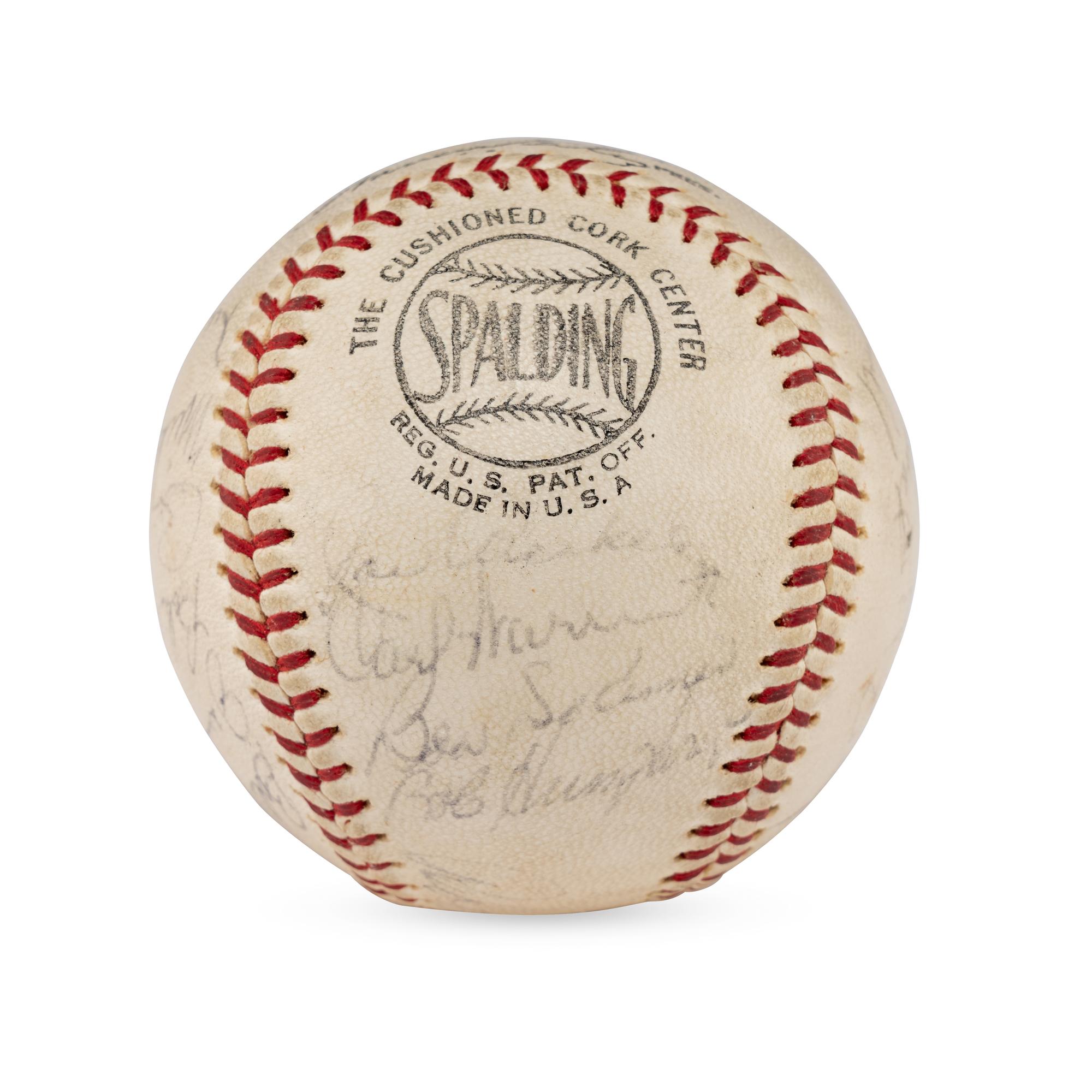 A 1965 St. Louis Cardinals Team Signed Autograph Baseball (Beckett Authentication Services)