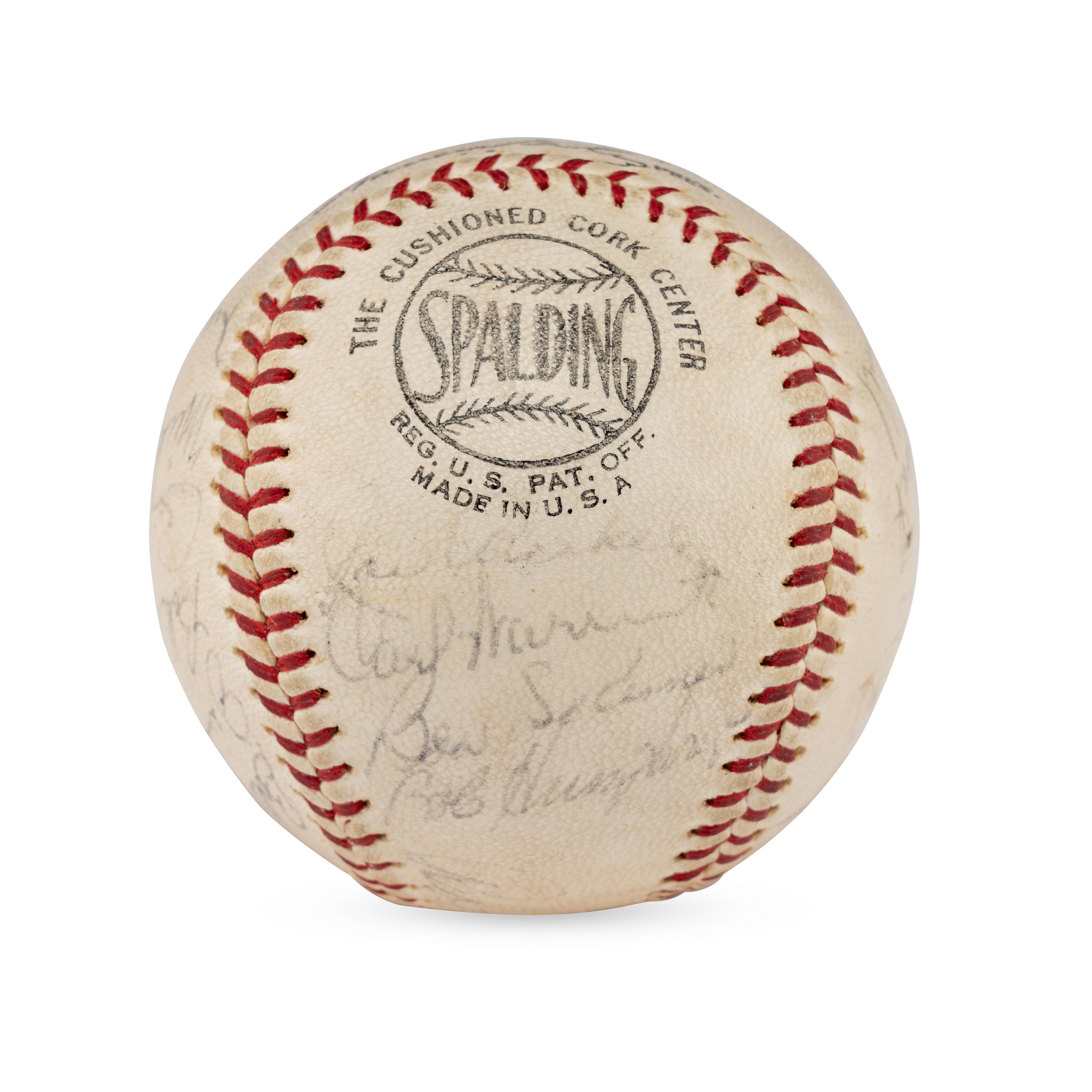 A 1965 St. Louis Cardinals Team Signed Autograph Baseball (Beckett Authentication Services)