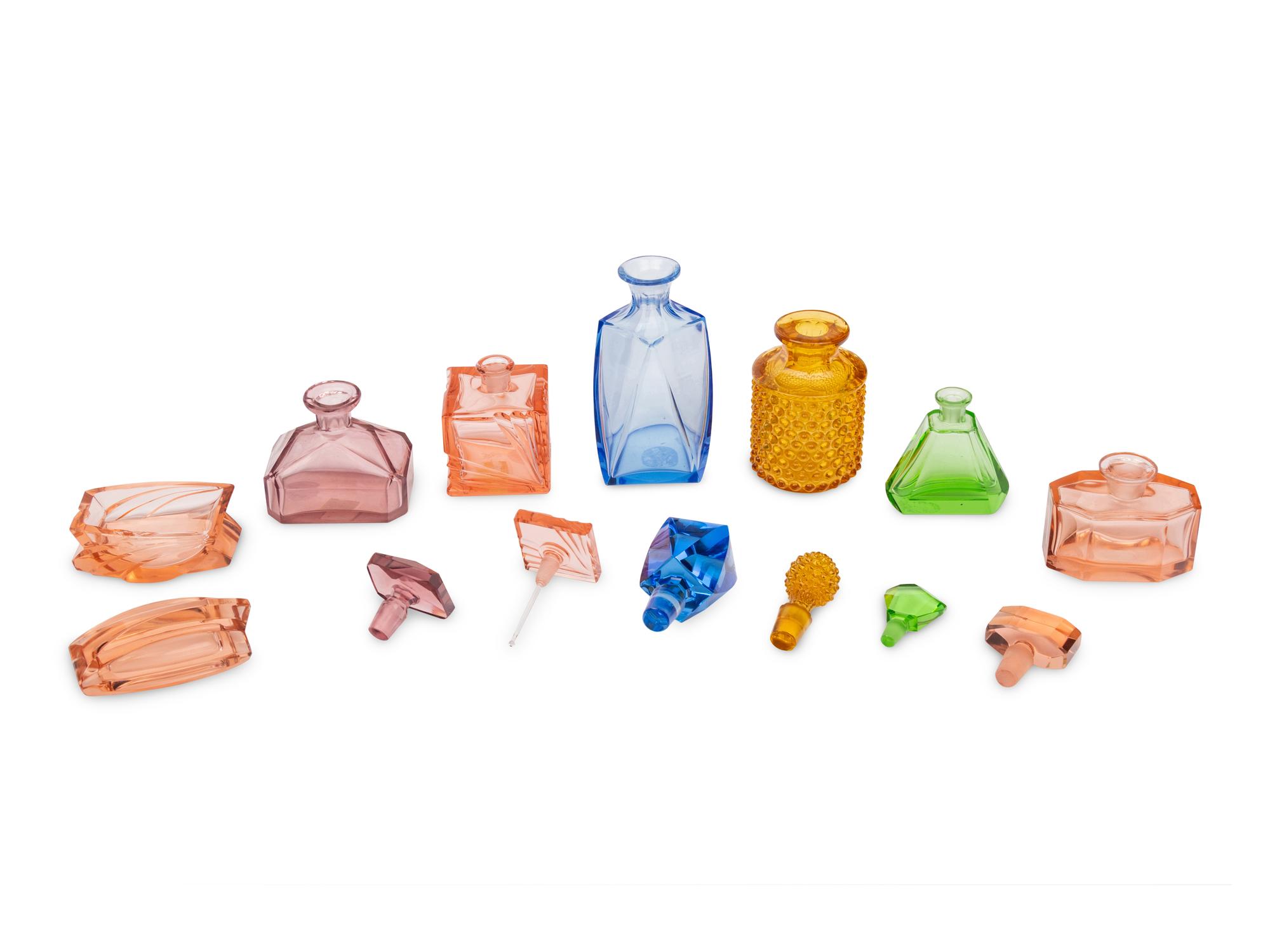 Seven Colored Crystal Items