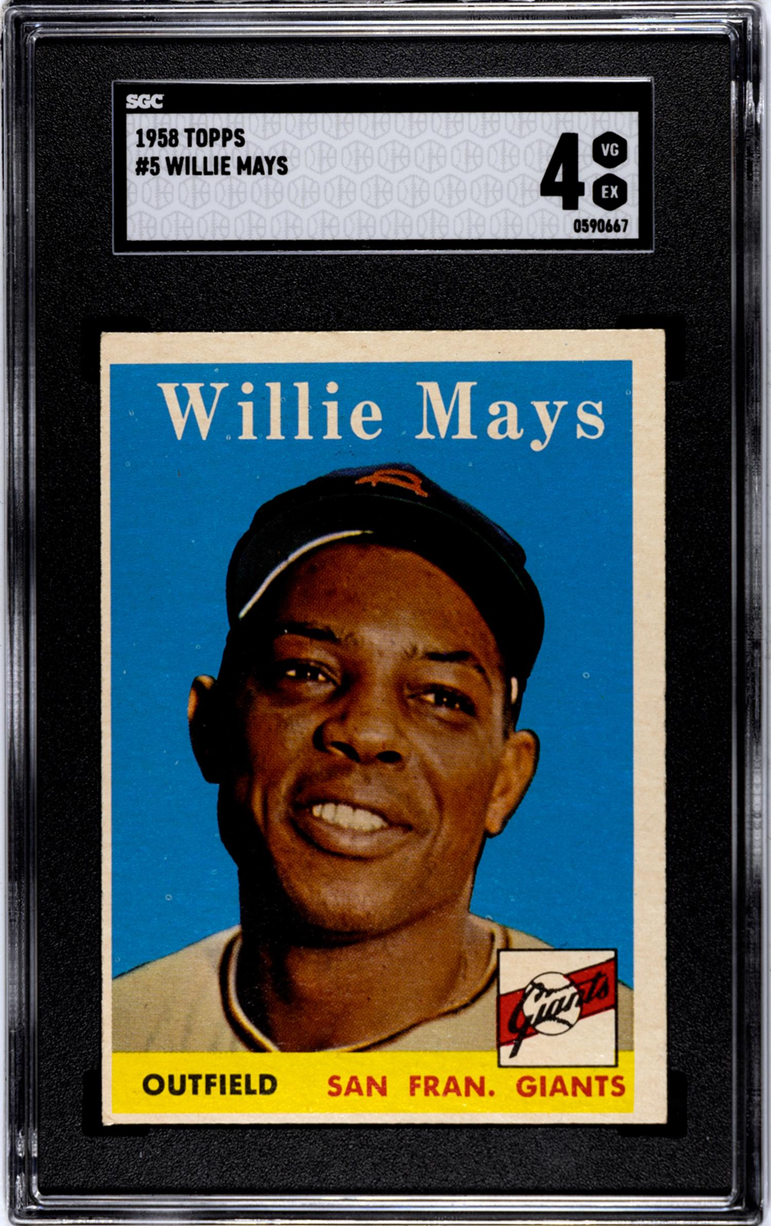 A Complete Set of 1958 Topps Baseball Cards Including SGC Graded Key Cards (494/494),