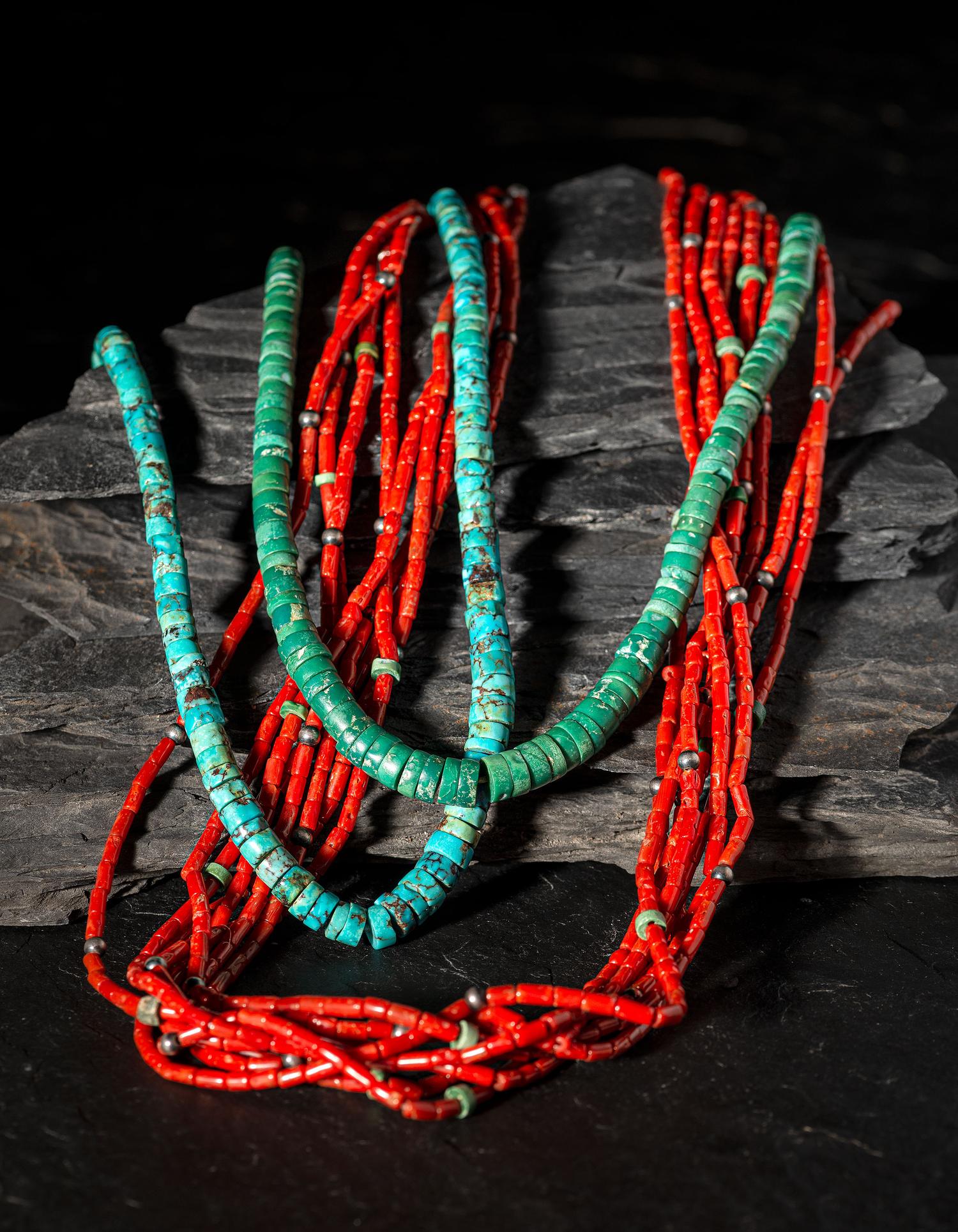 Navajo or Pueblo Necklaces