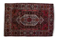 A Bidgeneh Wool Rug 6 feet 3 inches x 4 feet 5 inches. — PERSIA