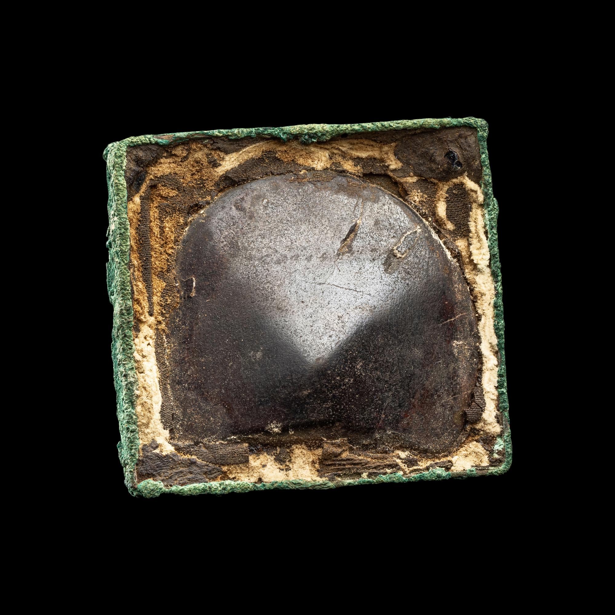 A Peruvian Obsidian and Copper Mirror