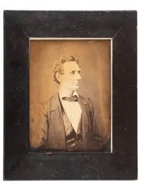 [LINCOLN, Abraham (1809-1865)]. HESLER, Alexander (1823-1895), photographer. Platinum photograph of Abraham Lincoln. George B. Ayers, printer, 1881.