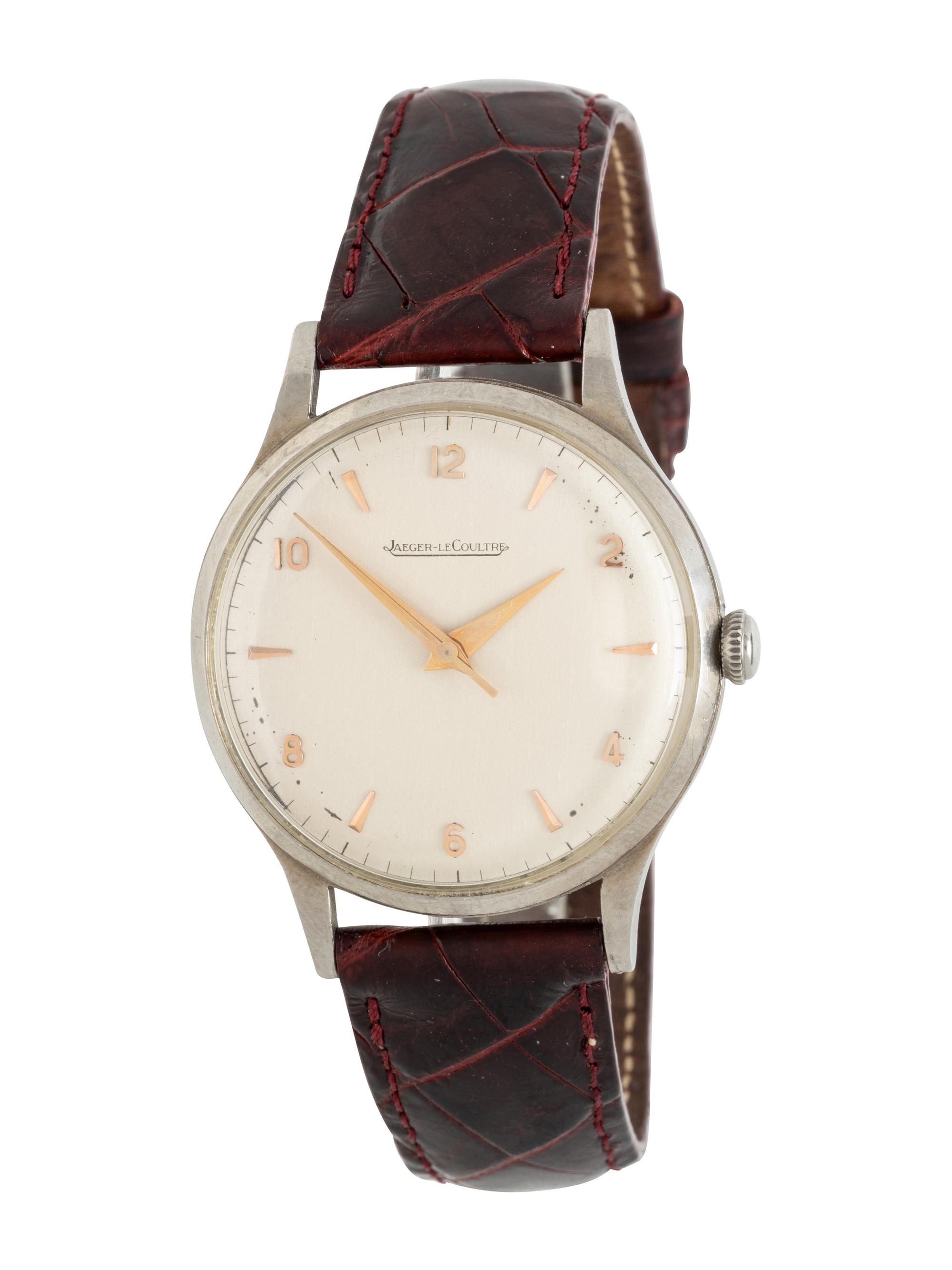 JAEGER-LECOULTRE, STAINLESS STEEL WATCH