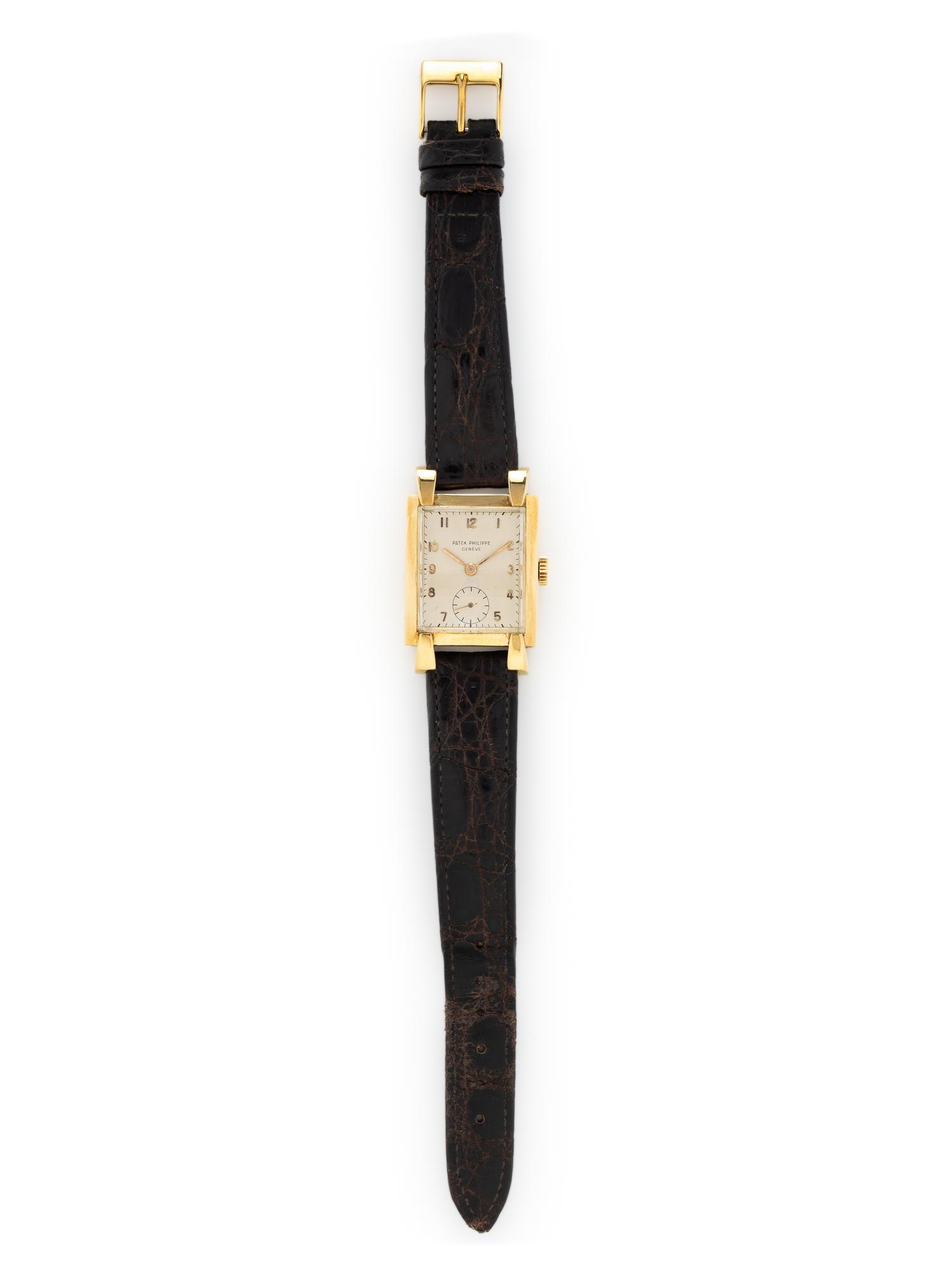 PATEK PHILIPPE, REF. 2427J 18K YELLOW GOLD VINTAGE WATCH
