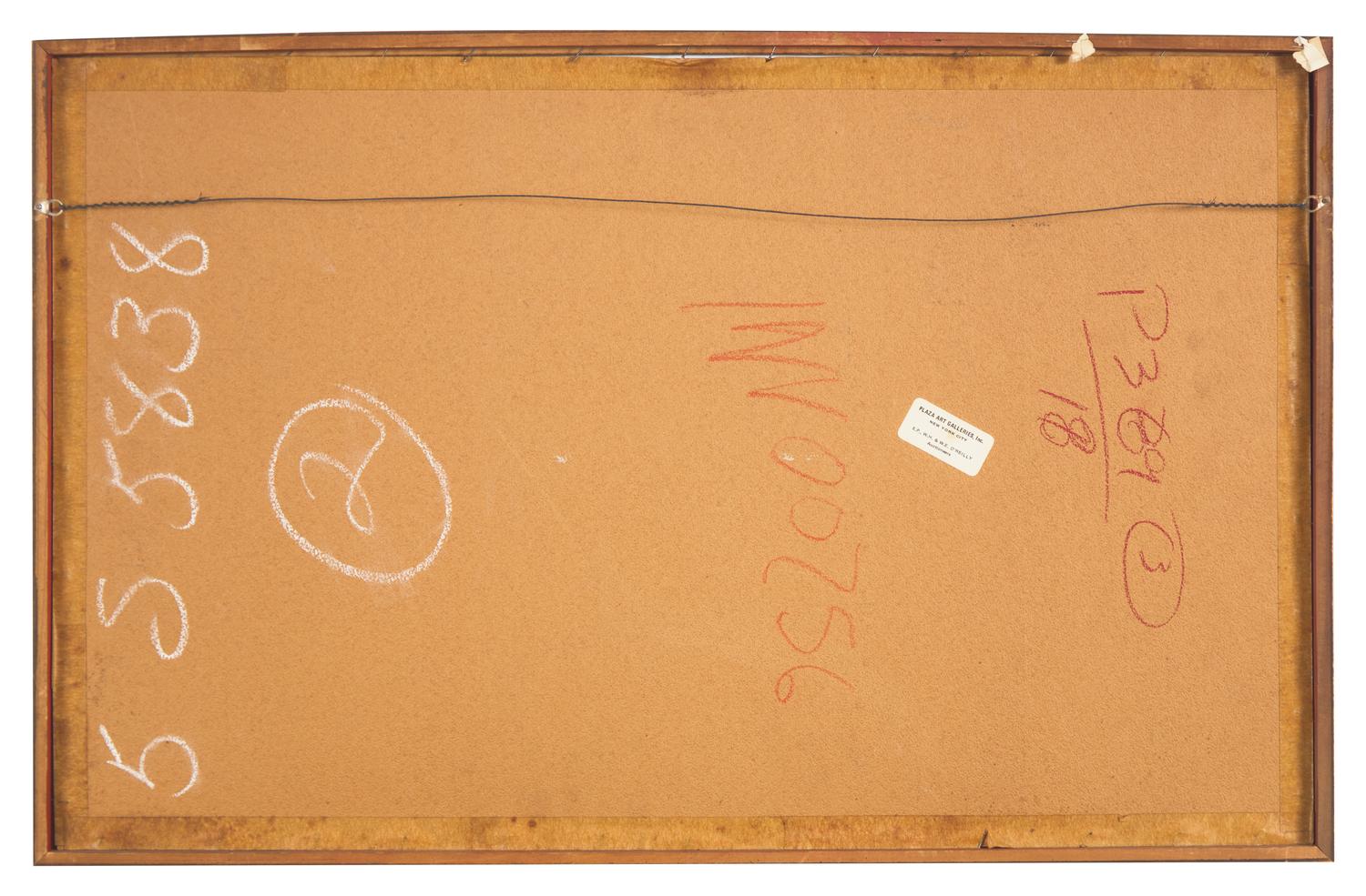 Two Works: Asian House, 1961 ; together with Tea Shop , 1961 (2)