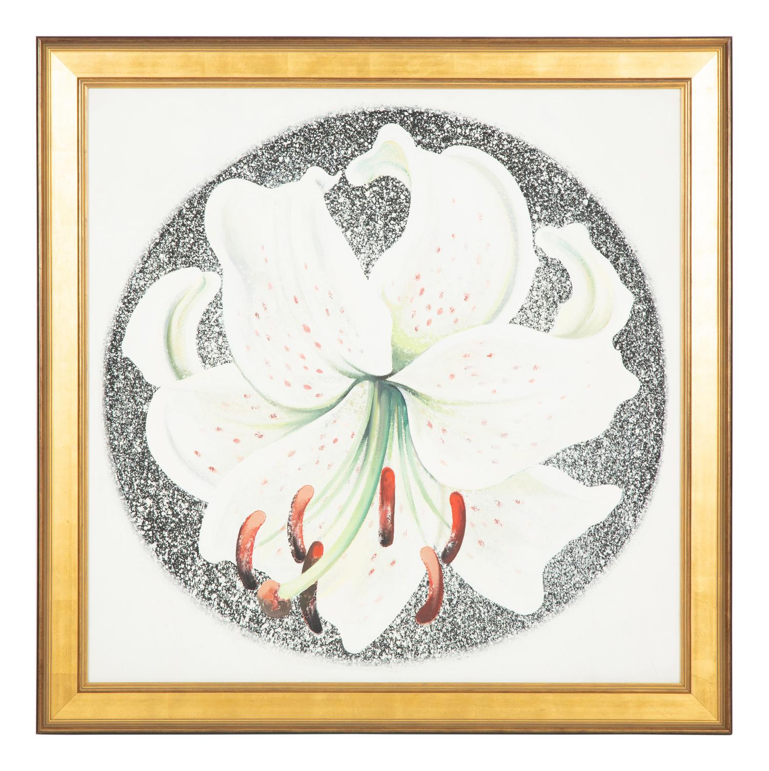 White Lily in Circle, 1982