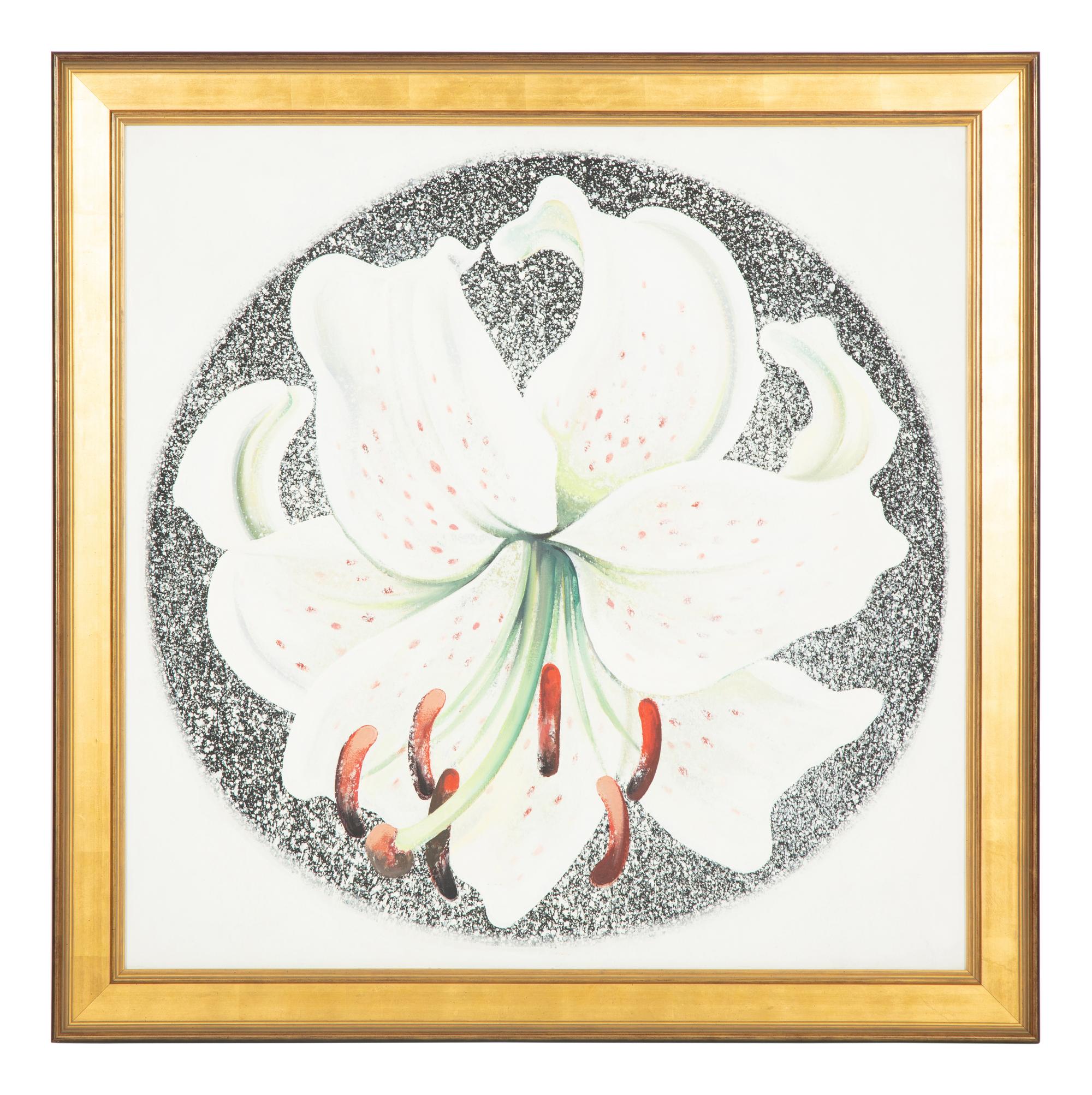 White Lily in Circle, 1982
