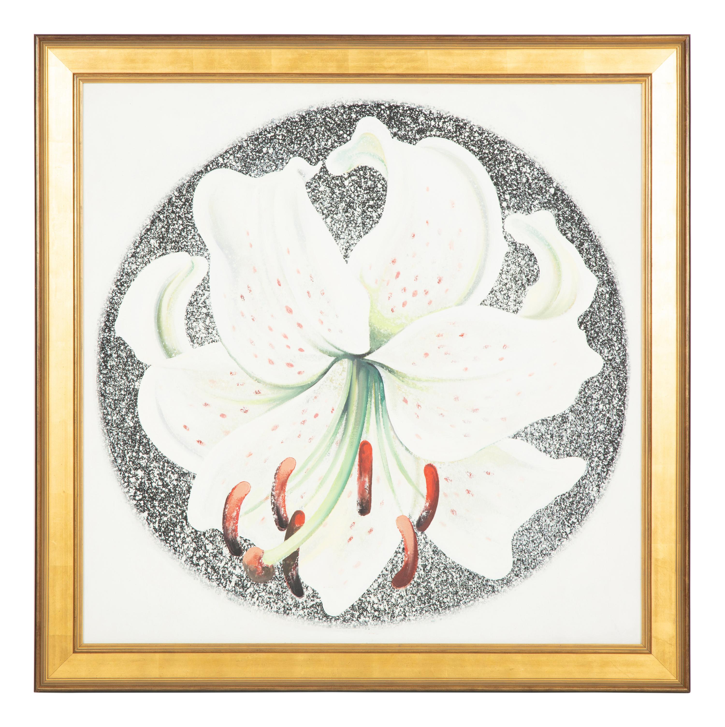 White Lily in Circle, 1982