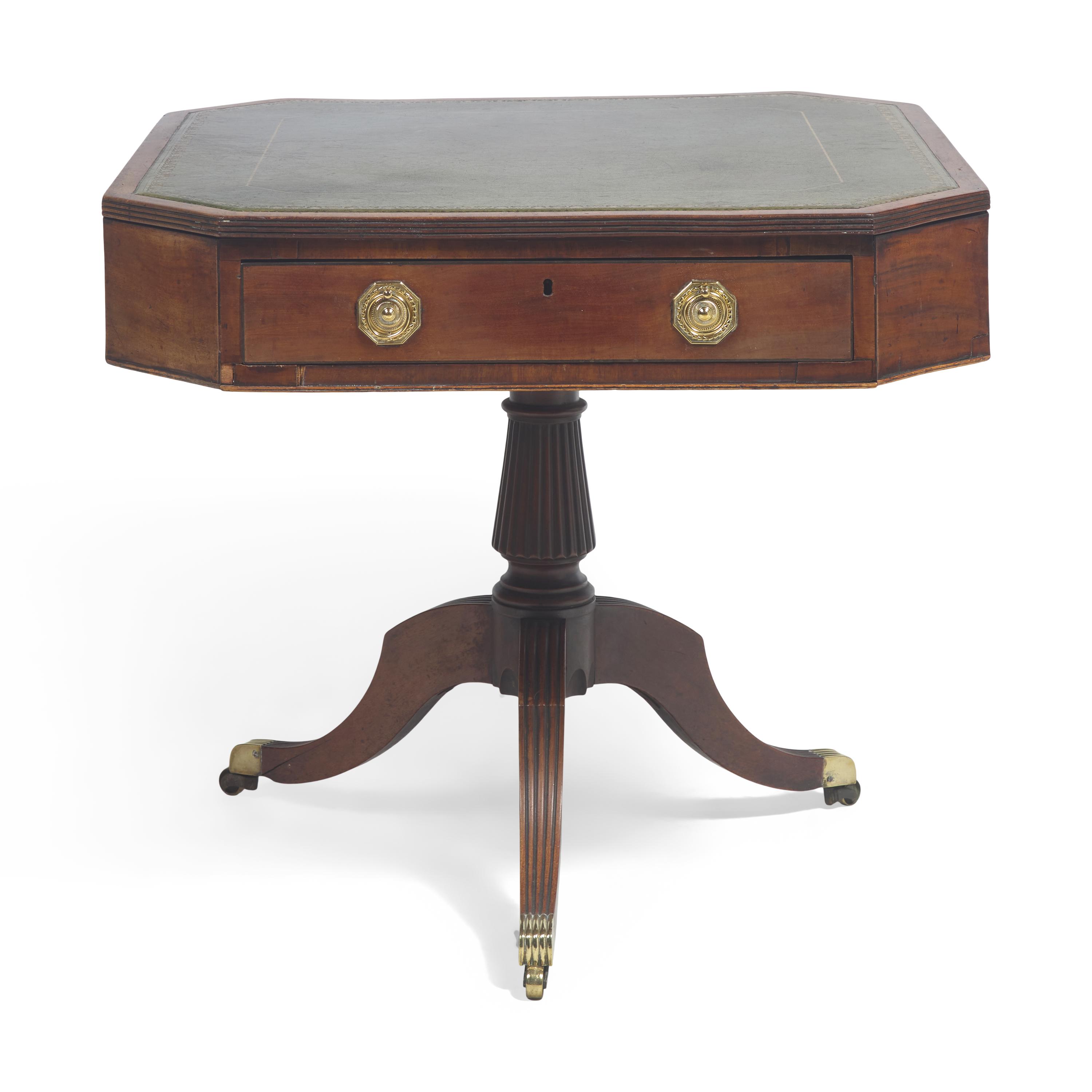 A Regency Mahogany Drafting Table