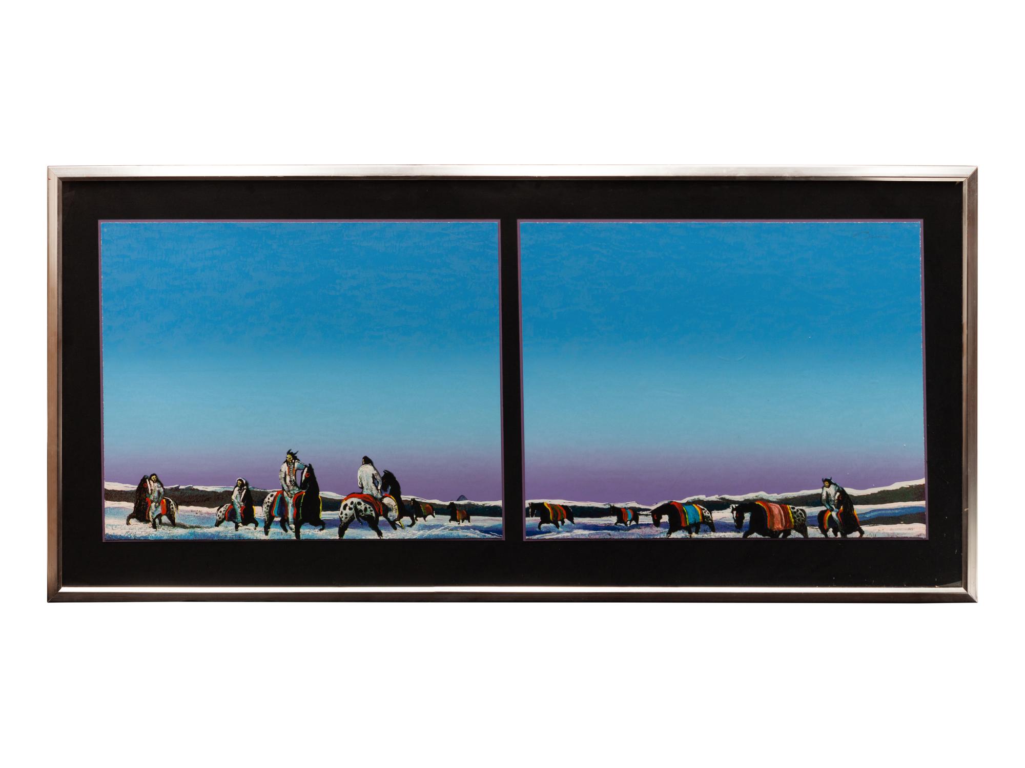 Twilight Roundup, Diptych