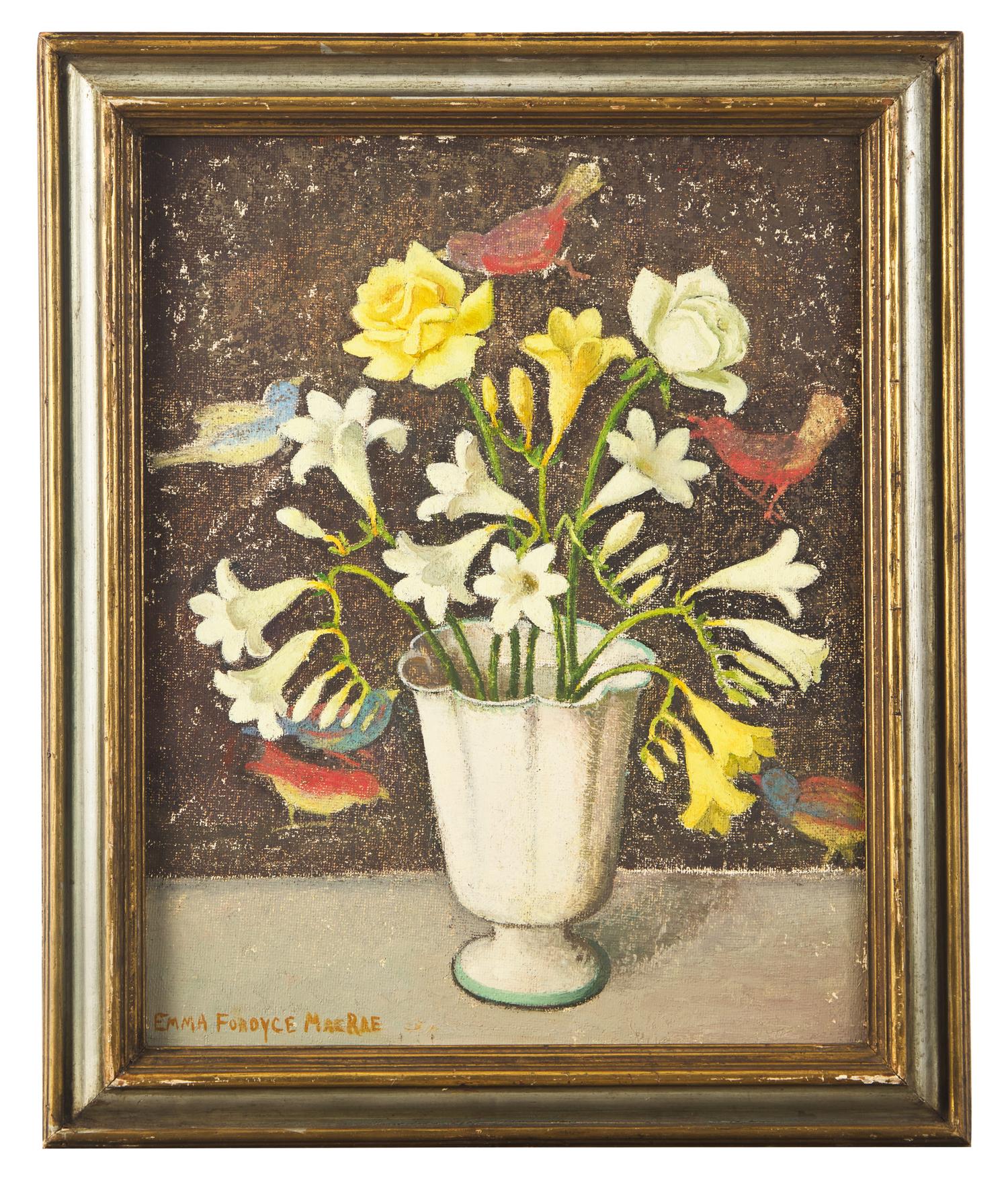 Freesia and Roses