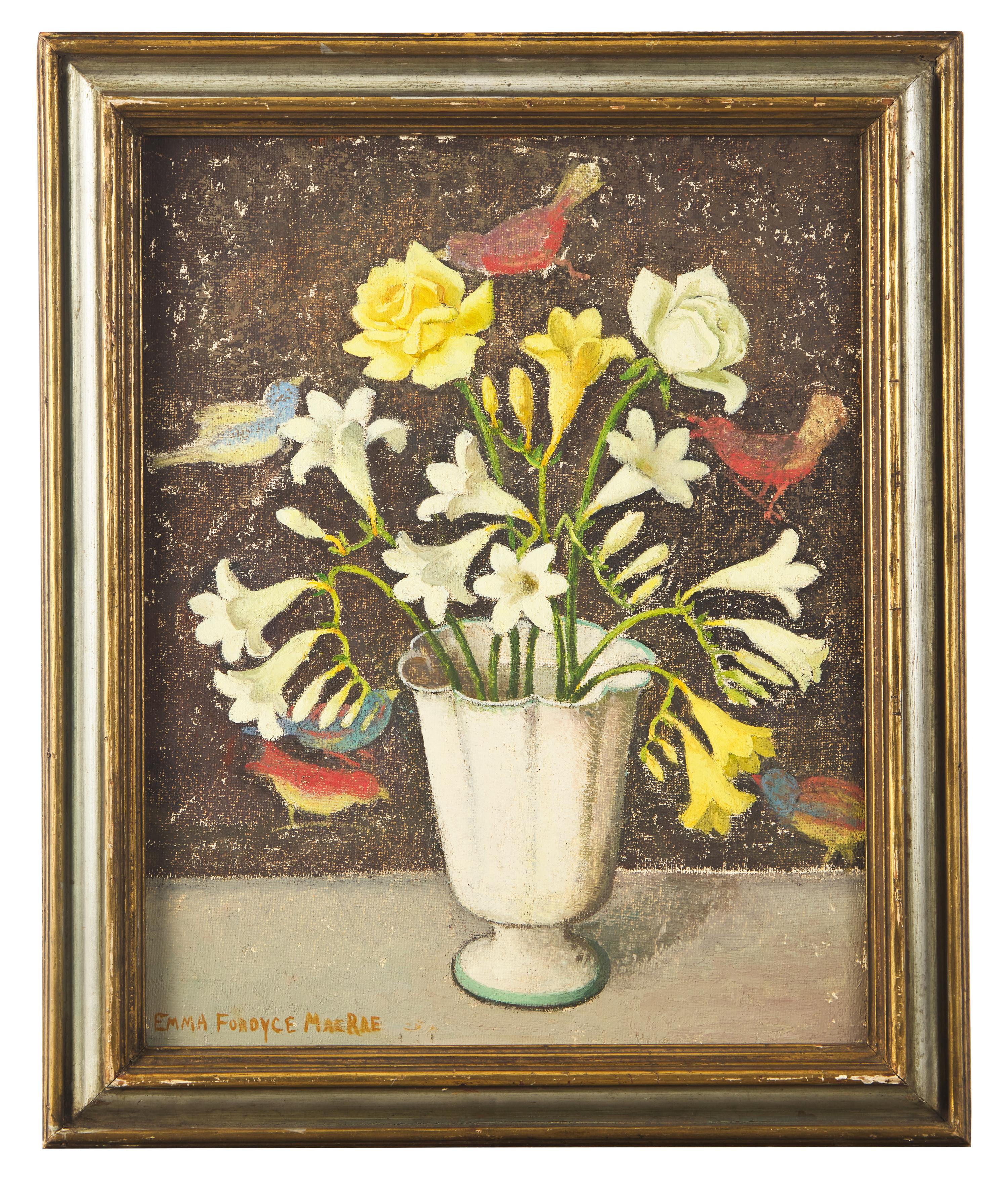 Freesia and Roses