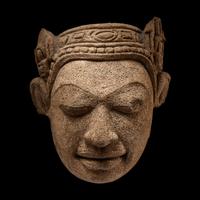 A Indian Stone Head