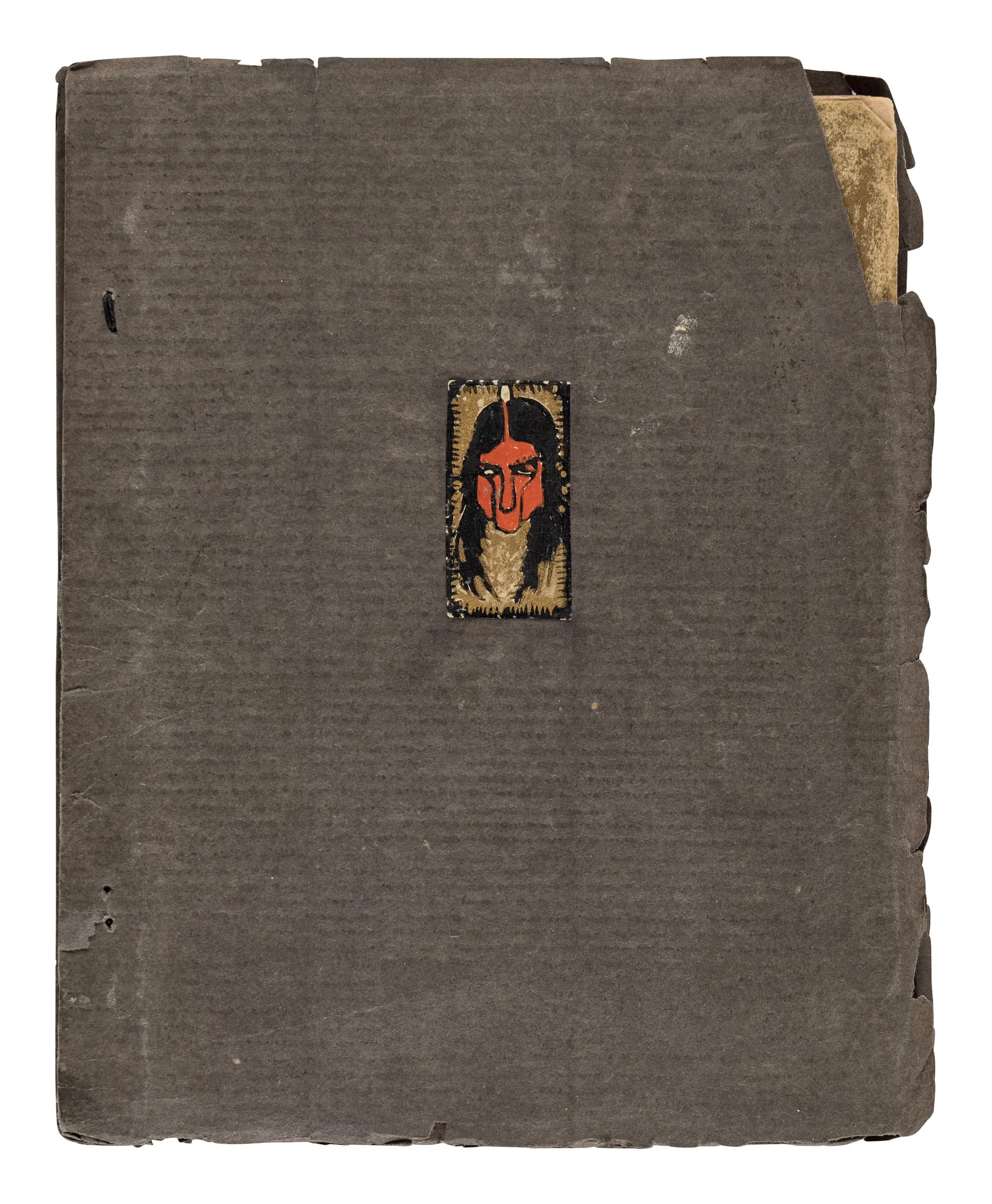 WARD, Lynd (1905-1985). [Calligraphic manuscript of Song of Hiawatha .] [New York?, ca 1923].