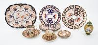 A Collection of Royal Crown Derby Porcelain Articles Diameter of first 8 1/2 inches. — 20TH CENTURY