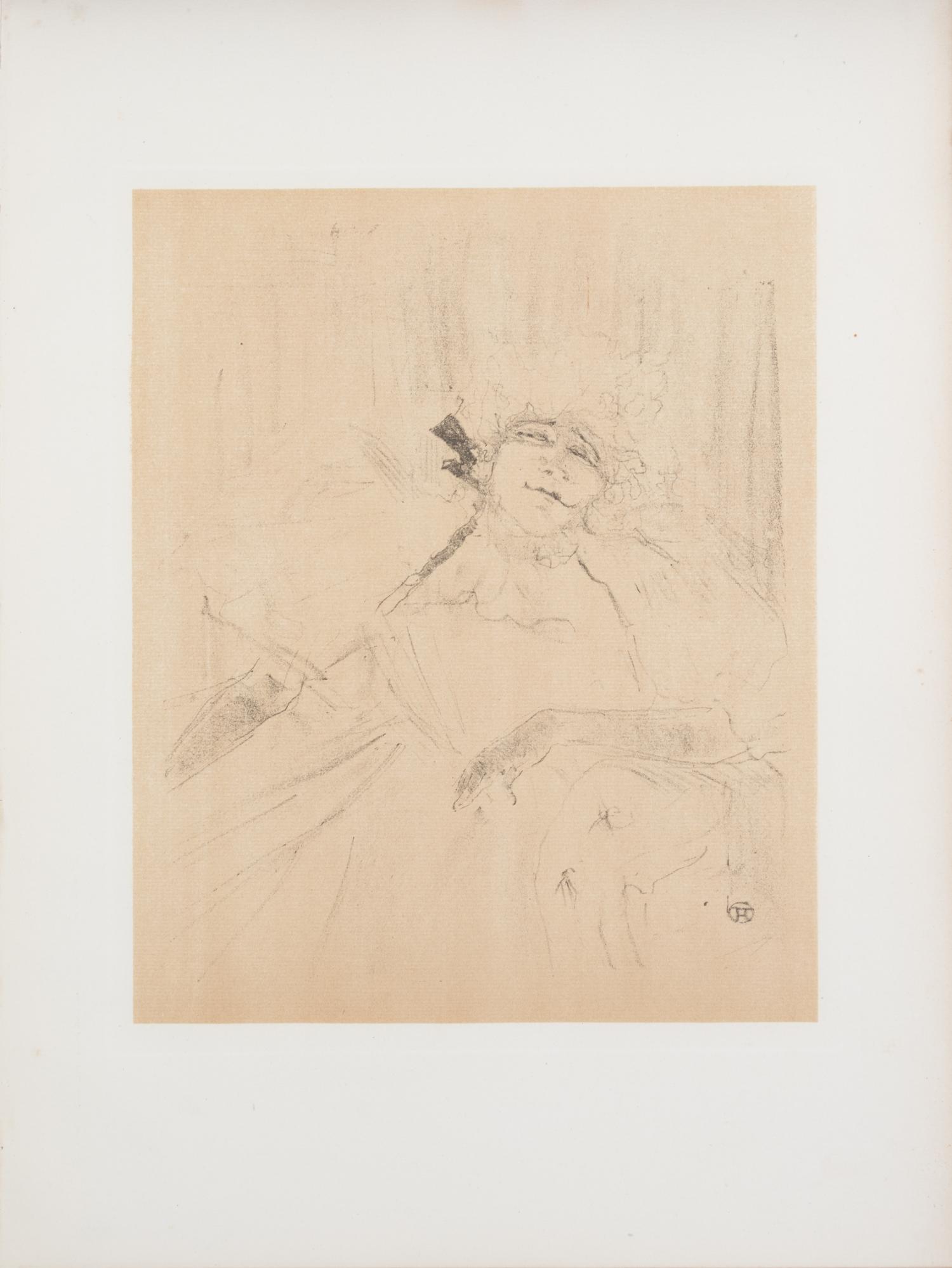 Yvette Guilbert (portfolio of eight lithographs with cover; cover and frontispiece bound together with front matter in binding by René Aussourd)