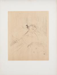Yvette Guilbert (portfolio of eight lithographs with cover; cover and frontispiece bound together with front matter in binding by René Aussourd)