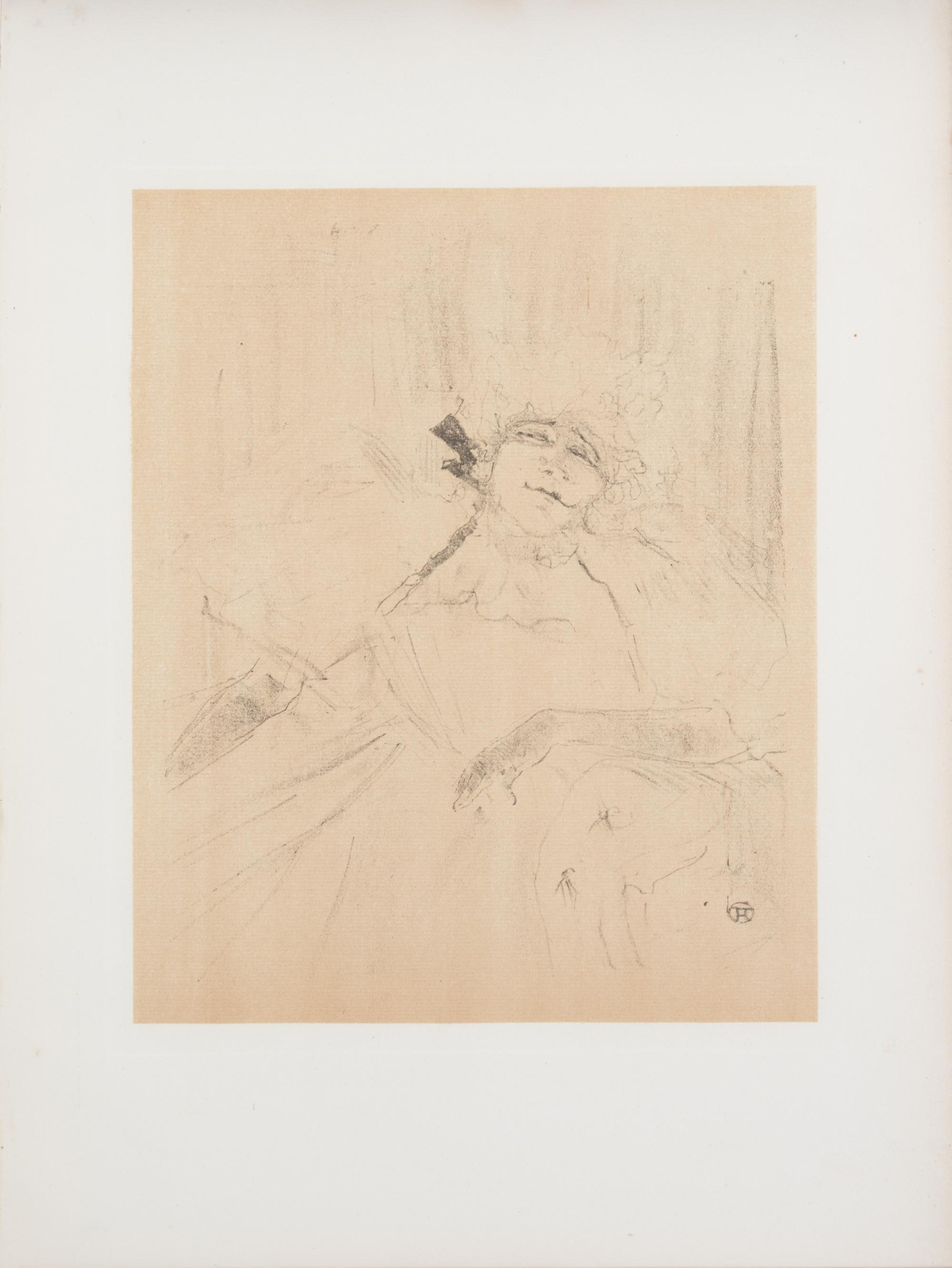 Yvette Guilbert (portfolio of eight lithographs with cover; cover and frontispiece bound together with front matter in binding by René Aussourd)