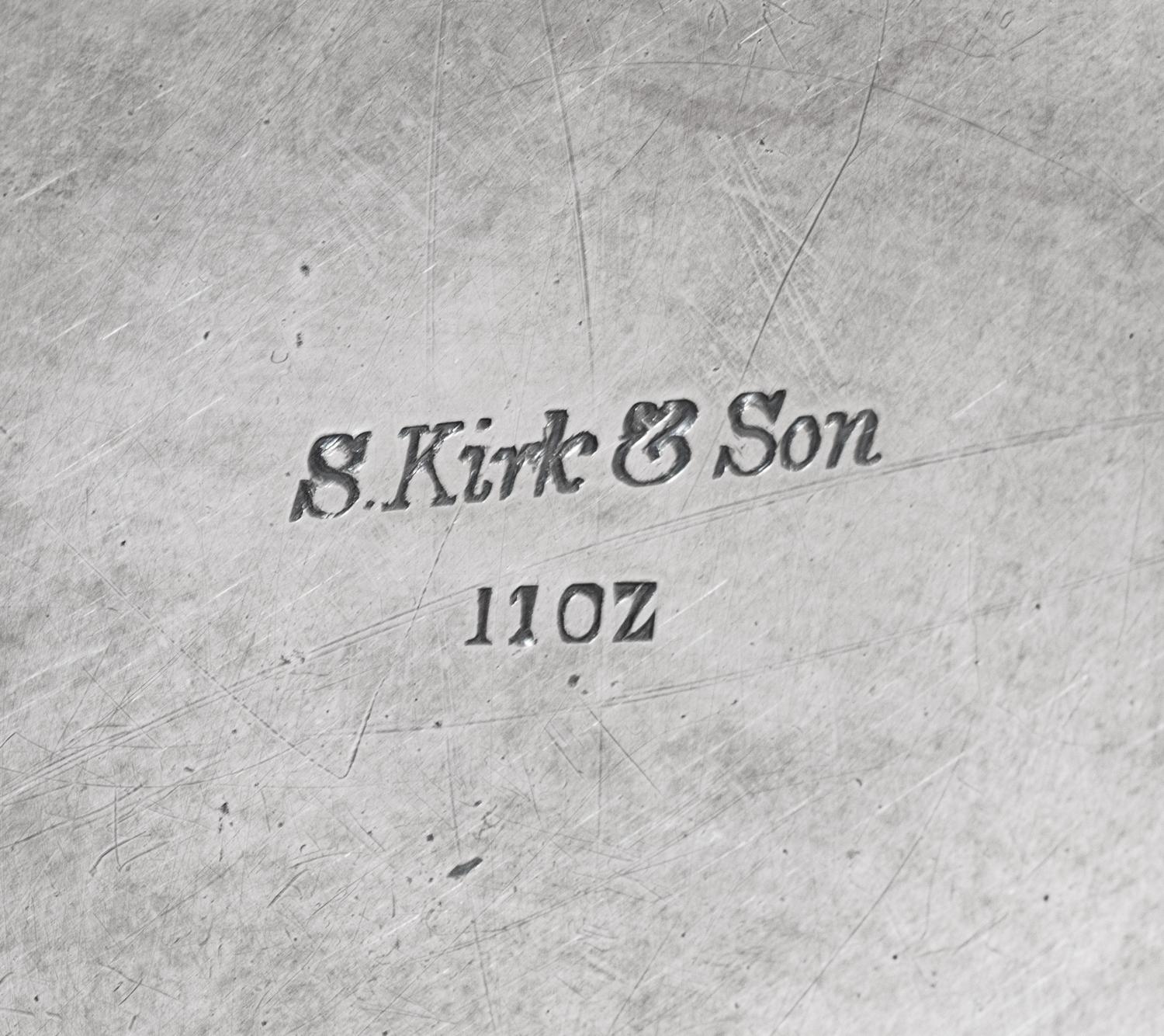 A Pair of S. Kirk and Son Silver Waiters