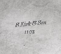 A Pair of S. Kirk and Son Silver Waiters