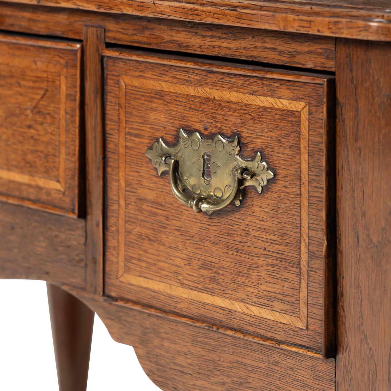 A George II Oak Dressing Table