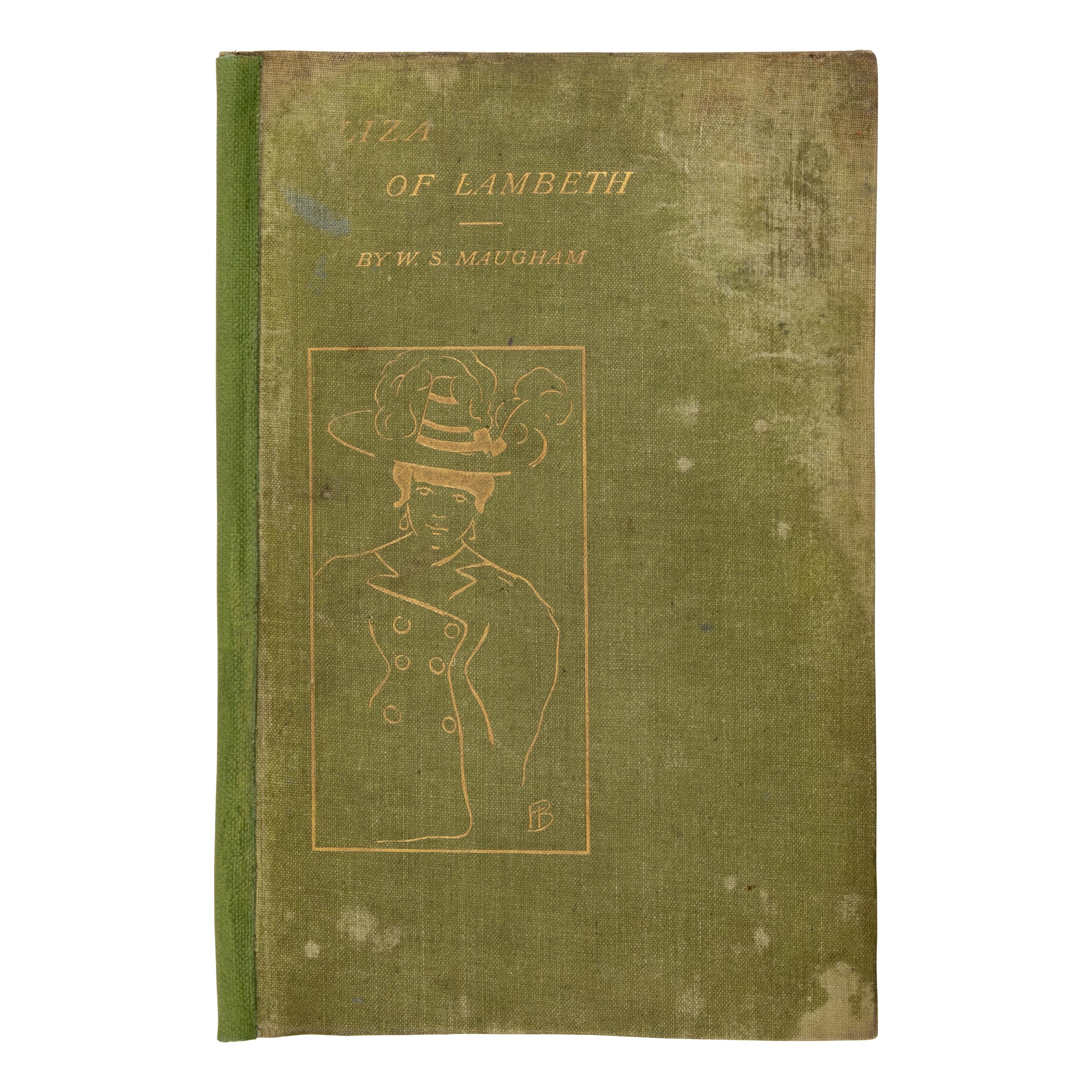 Maugham, W. Somerset (1874-1965). Liza of Lambeth . London: T. Fisher Unwin, 1897.
