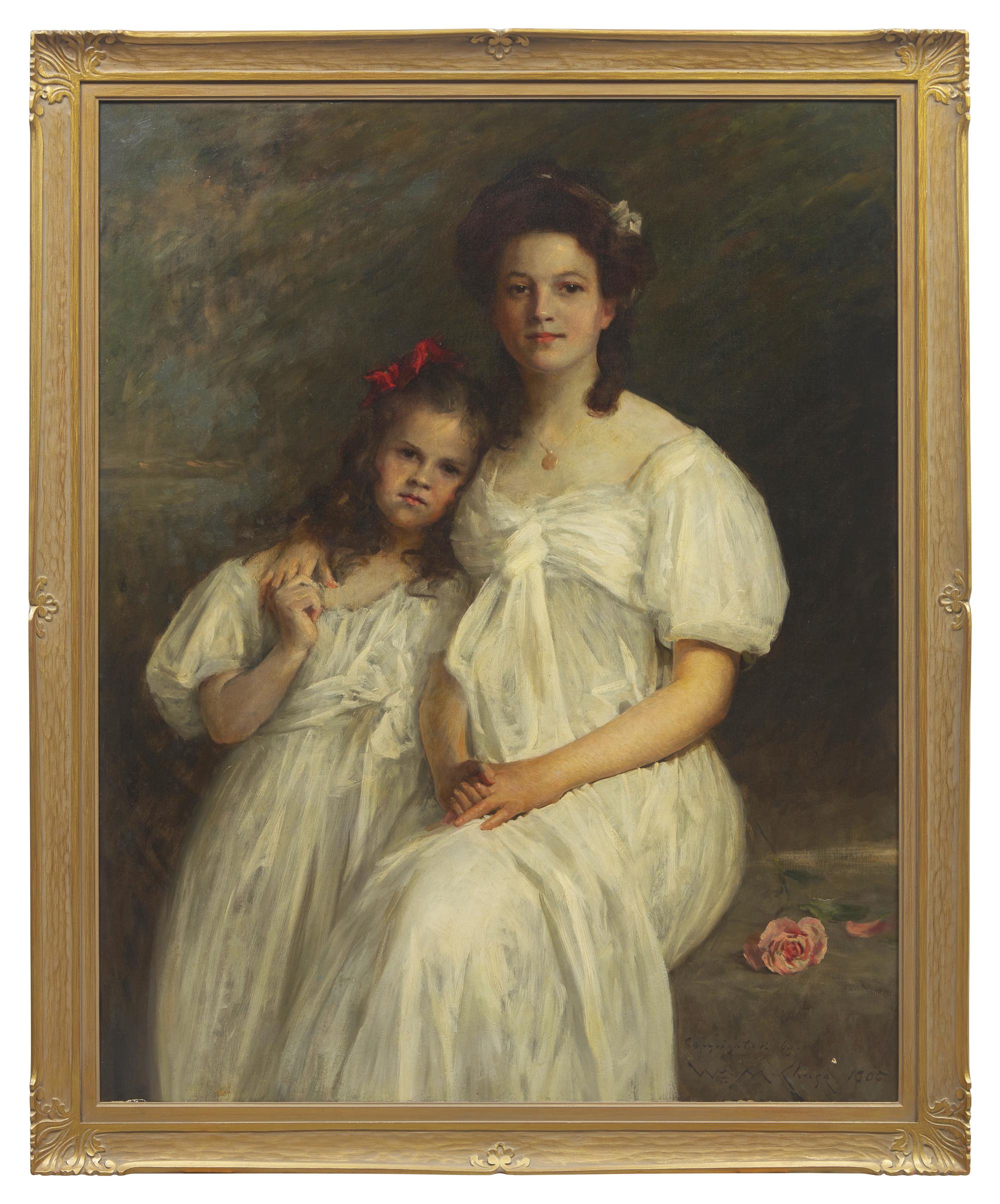 The Misses Gribbel (Portrait of Idella and Elizabeth Gribbel) , 1905
