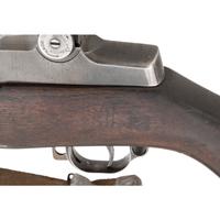 **World War II 1943 Springfield M1 Garand Rifle with Original Barrel, Uncut Operating Rod, Locking Bar Sights