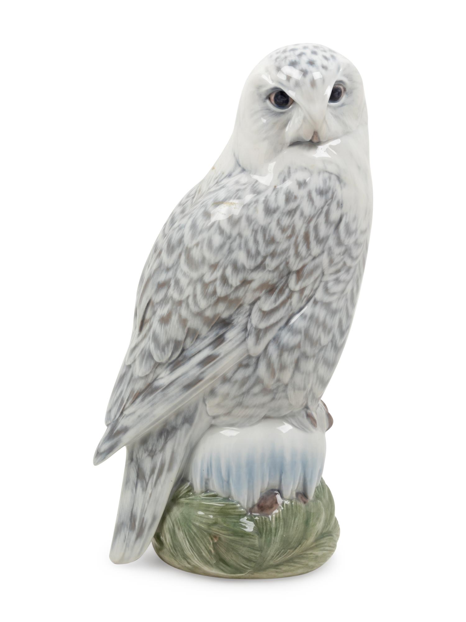 A Royal Copenhagen Porcelain Owl