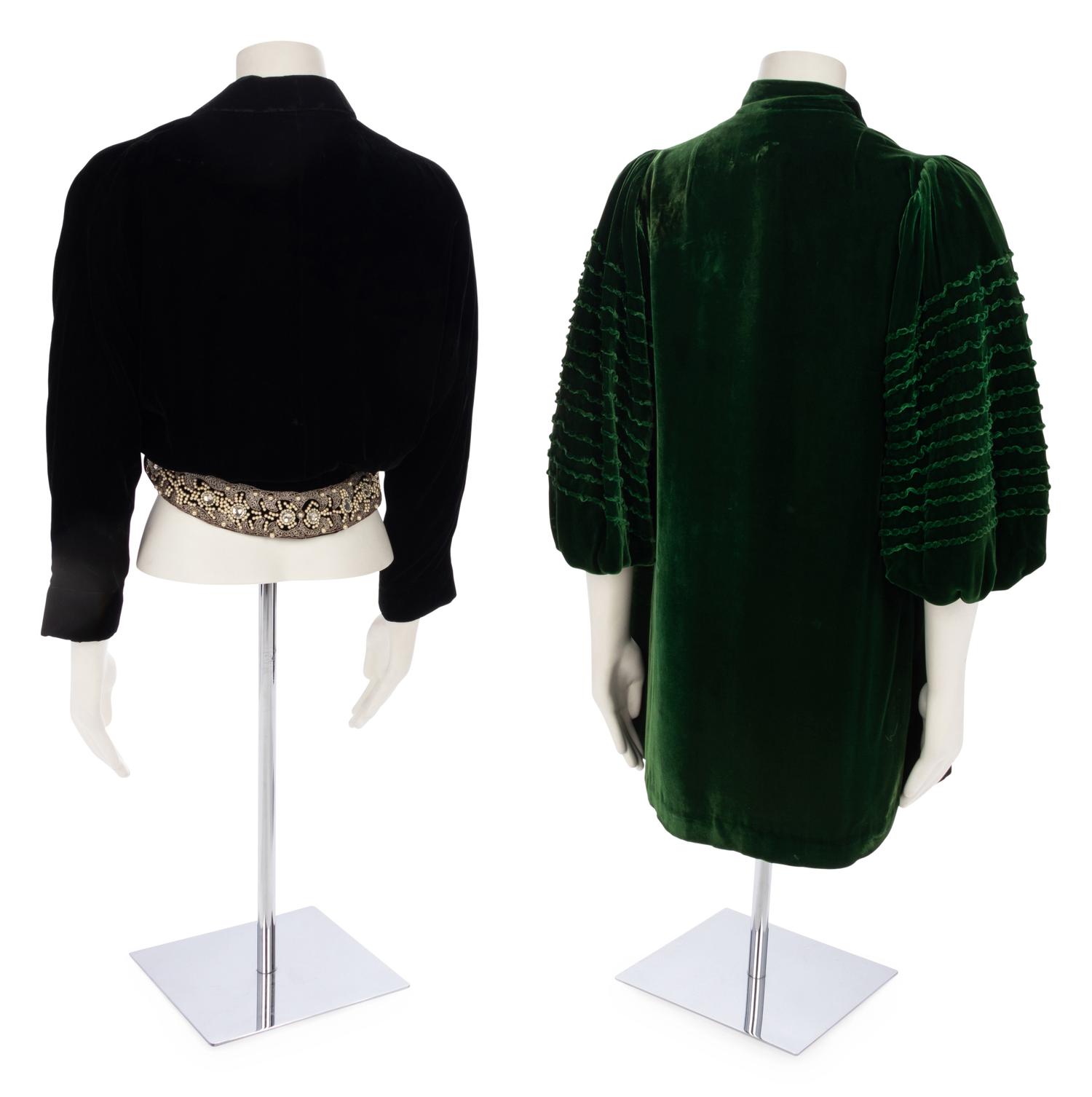 Collection of Five Jackets and Tops, 1930s-40s