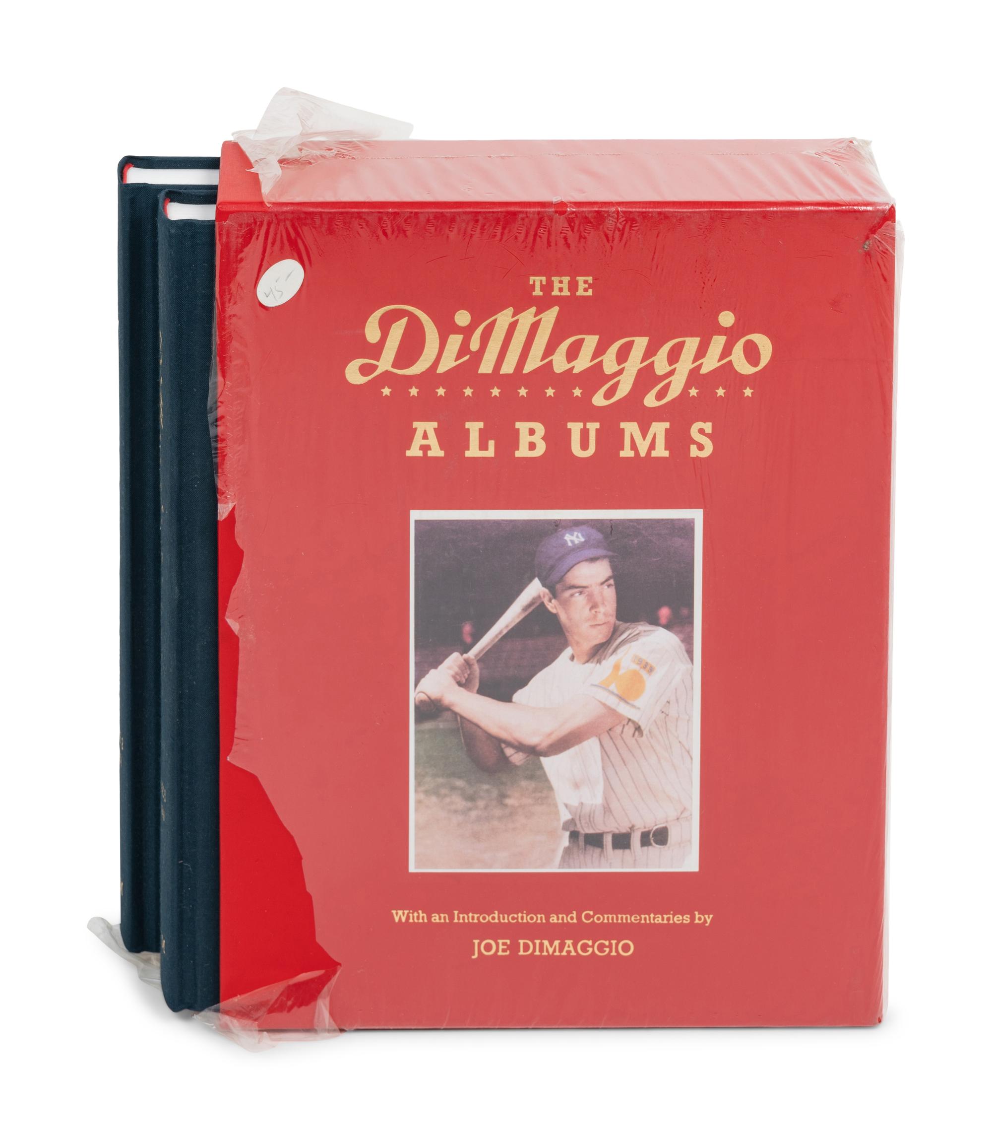 A Joe DiMaggio Signed Autograph Album Book Set (BAS Beckett Authentication Services Certified),