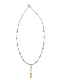 Bicolor Gold and Diamond Necklace