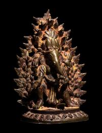 Five Nepalese Bronze Figures of Deities