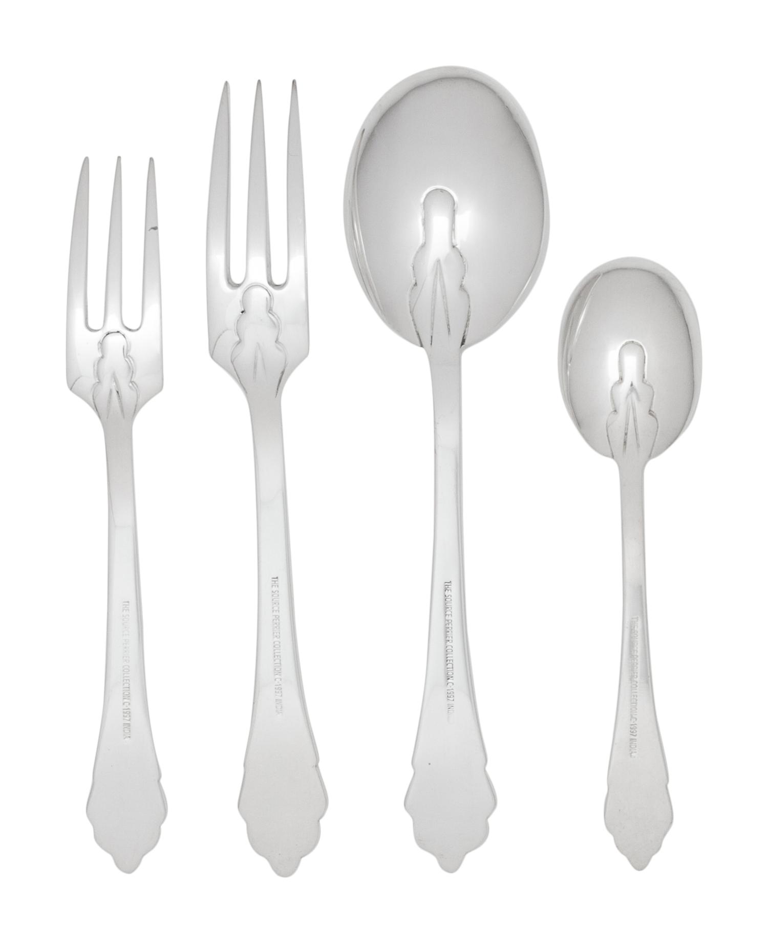 An American Silver-Plate Flatware Service