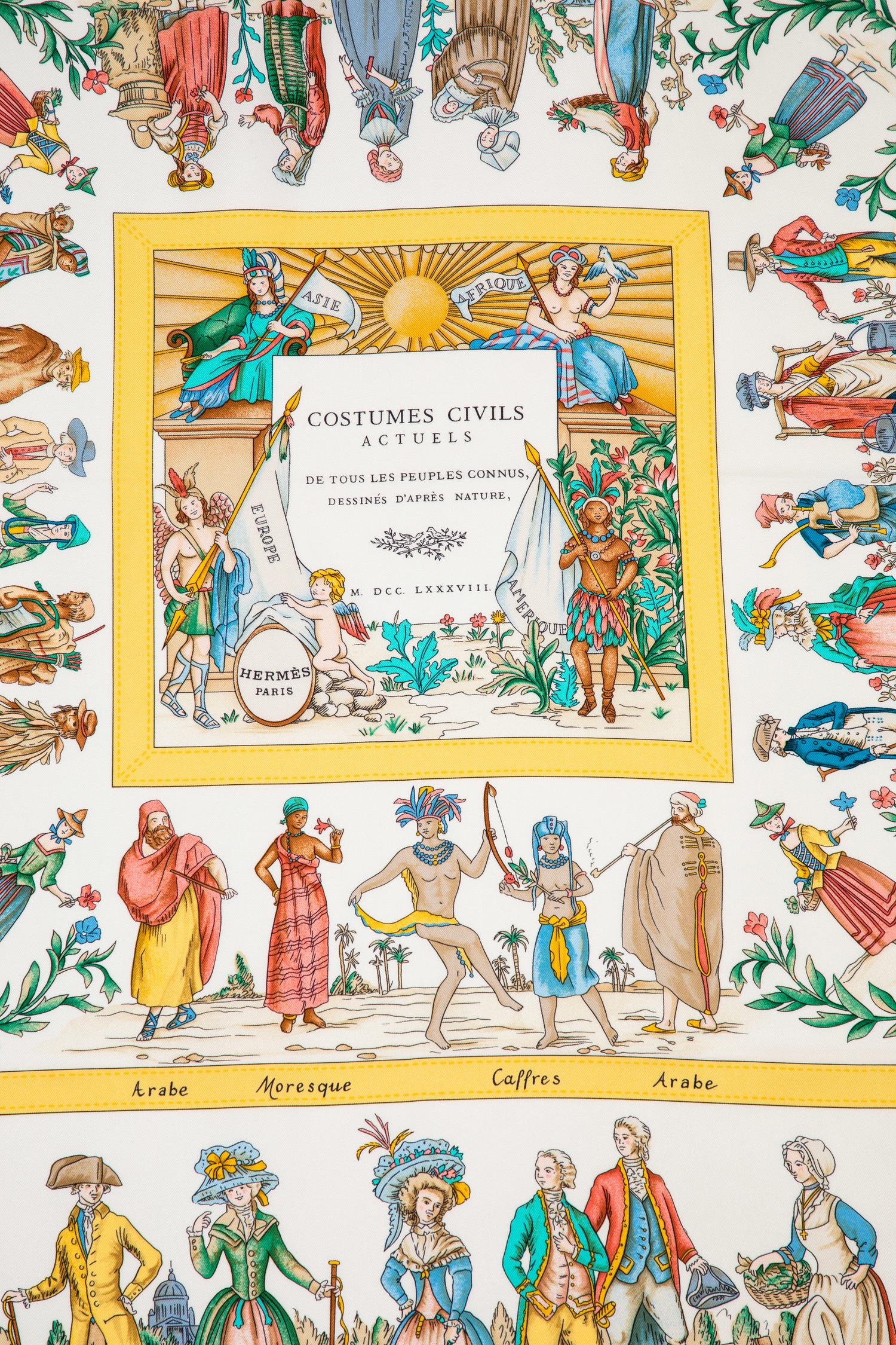 Hermès 90cm Silk Scarf