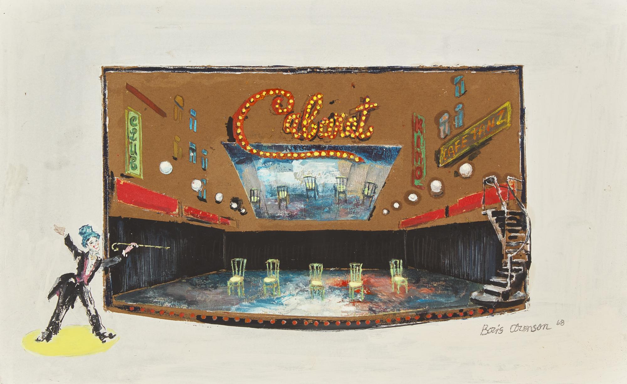 Original Stage Rendering of Cabaret, 1968